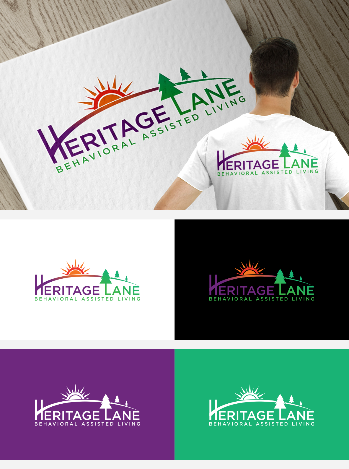 Logo Design by vintana for Heritage Lane Behaivoral Assisted Living | Design #32498214