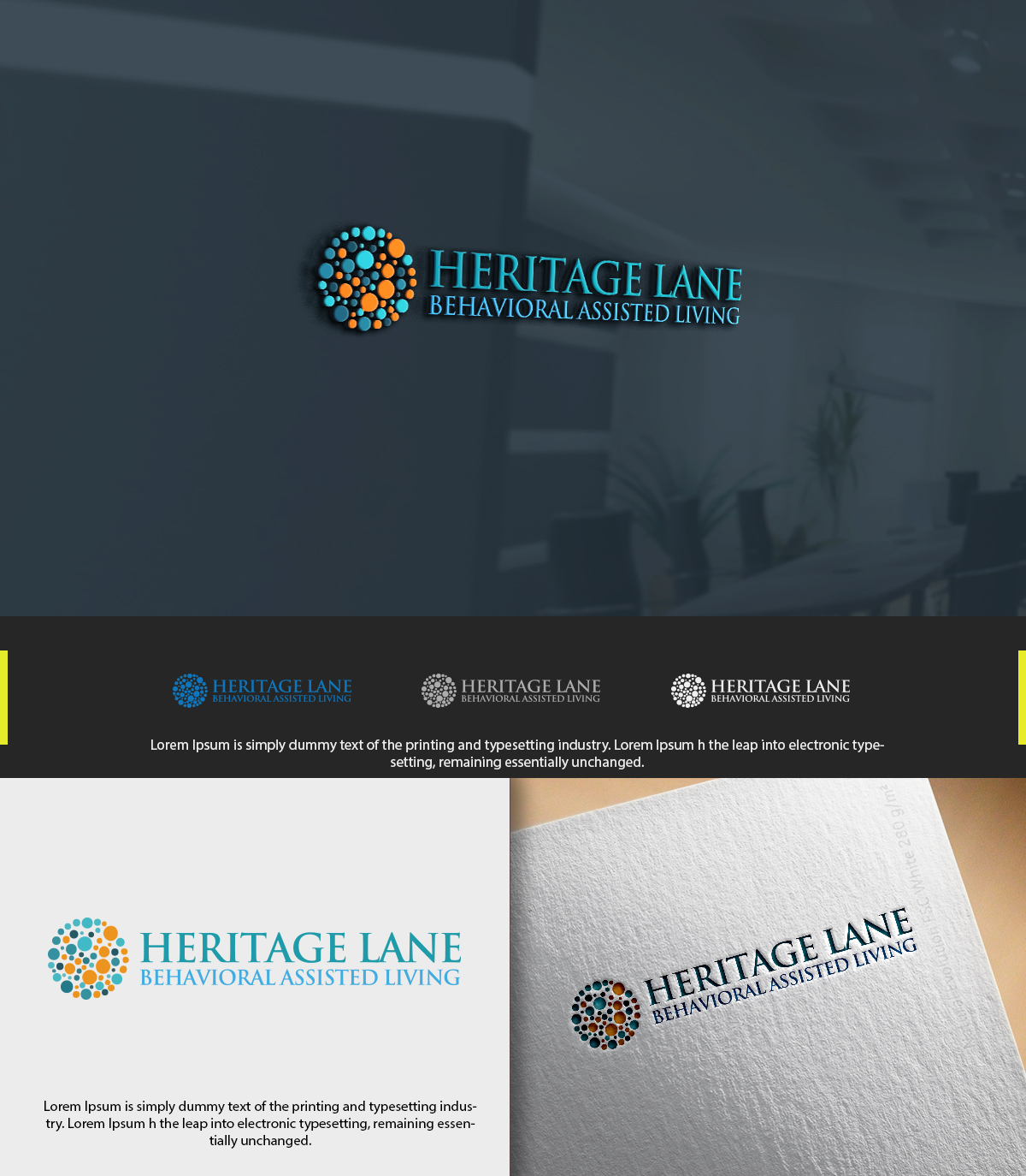 Design de Logo par Tinu DEsign pour Heritage Lane Behaivoral Assisted Living | Design : #32470304