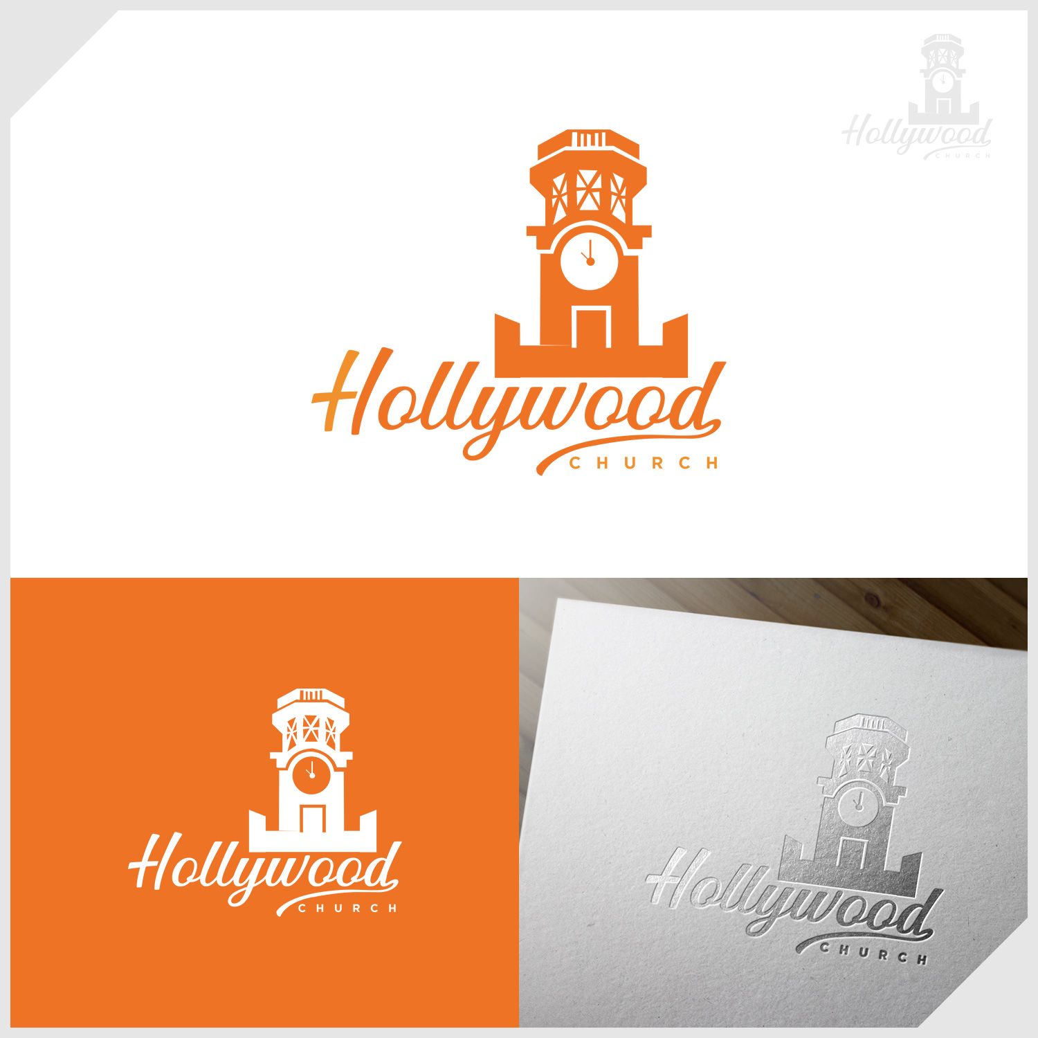 Logo Design by IDesign1606 for Hollywood Church | Design #32506311