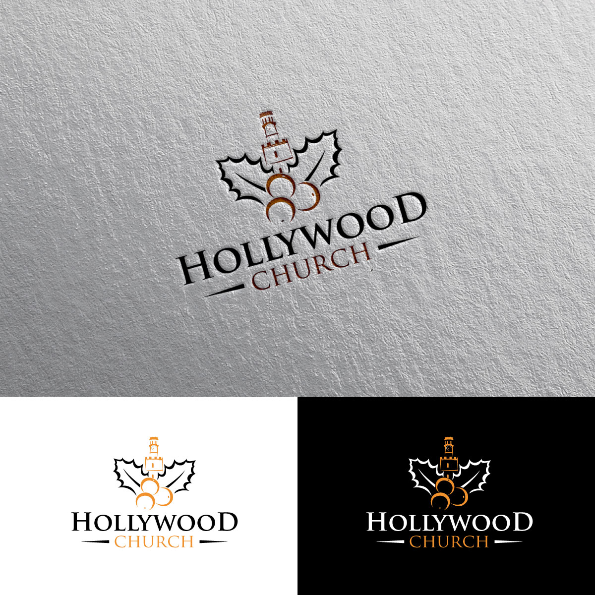 Logo Design by chris Ray for Hollywood Church | Design #32482746