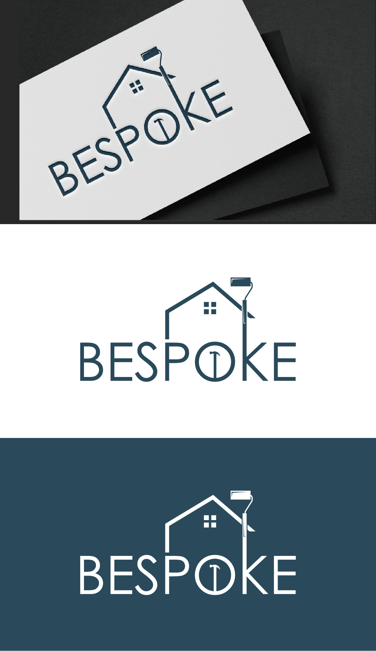 Logo Design by Loknath for Bespoke Renovation + Design LLC | Design #32475511