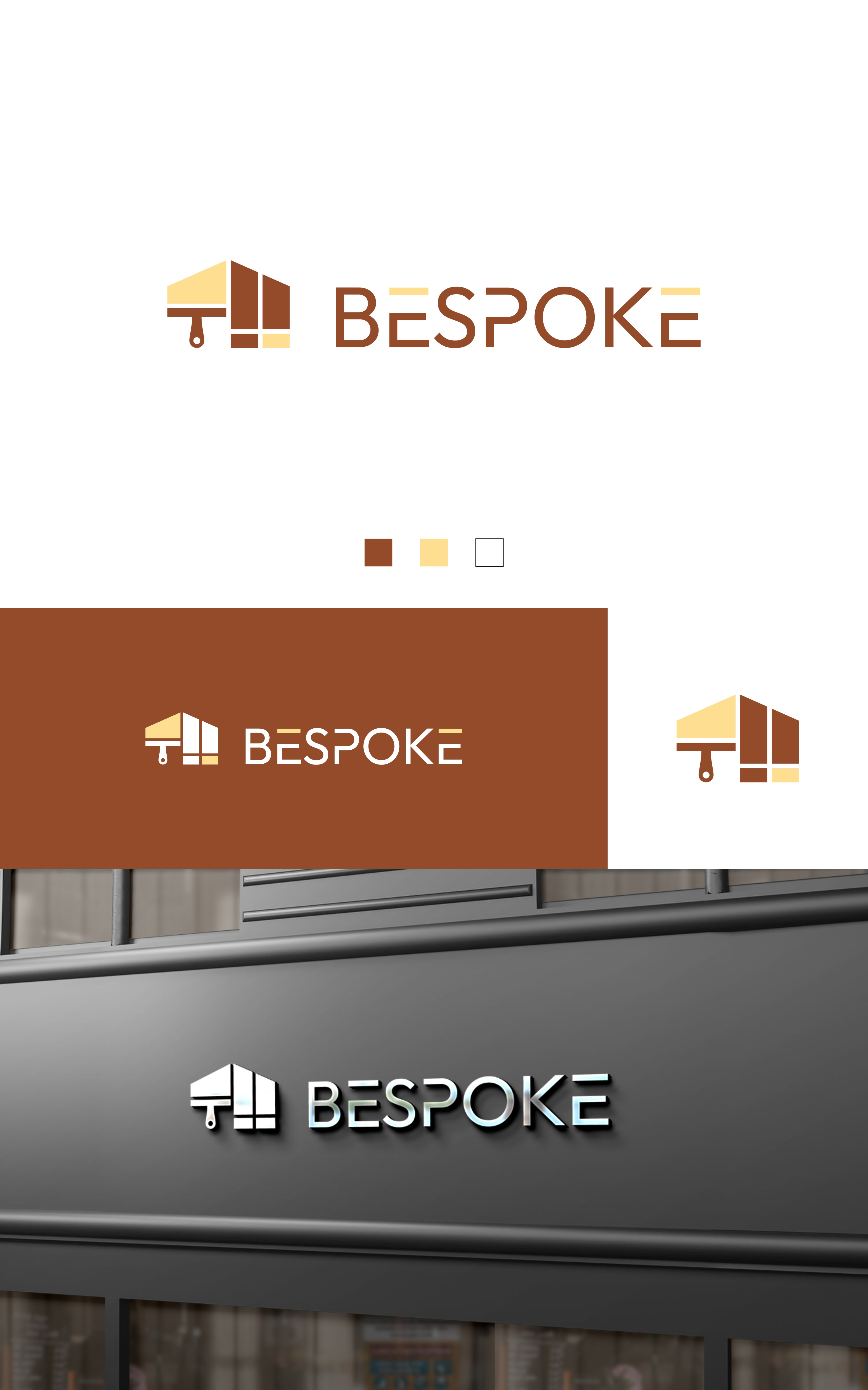 Logo Design by Dell_a.Design for Bespoke Renovation + Design LLC | Design #32471552