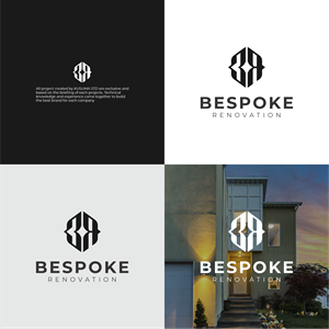 Logo Design by Kusuma Studio for Bespoke Renovation + Design LLC | Design: #32479690