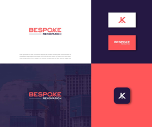 Logo Design by bestdesignzzz for Bespoke Renovation + Design LLC | Design: #32505791