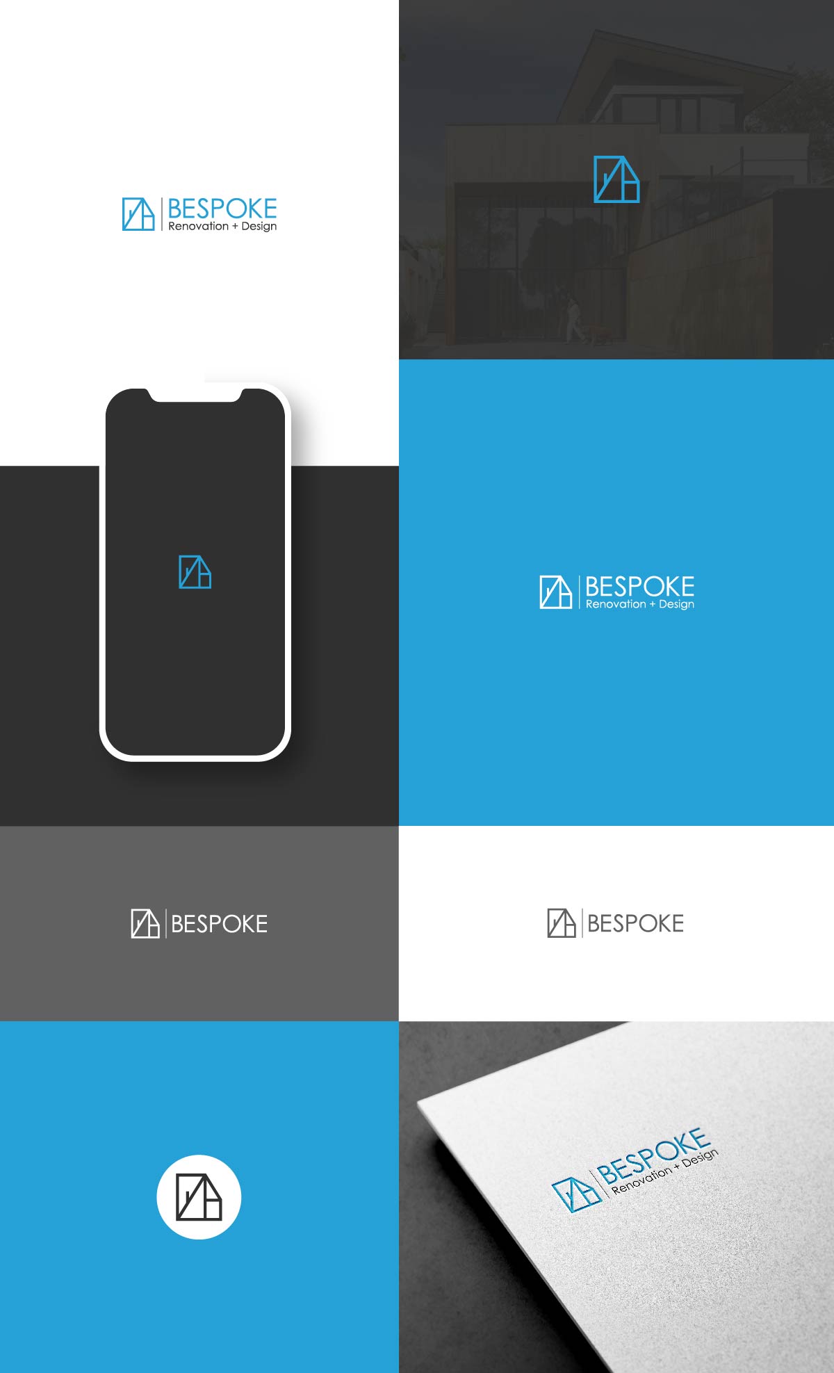 Logo Design by bestdesignzzz for Bespoke Renovation + Design LLC | Design #32507020