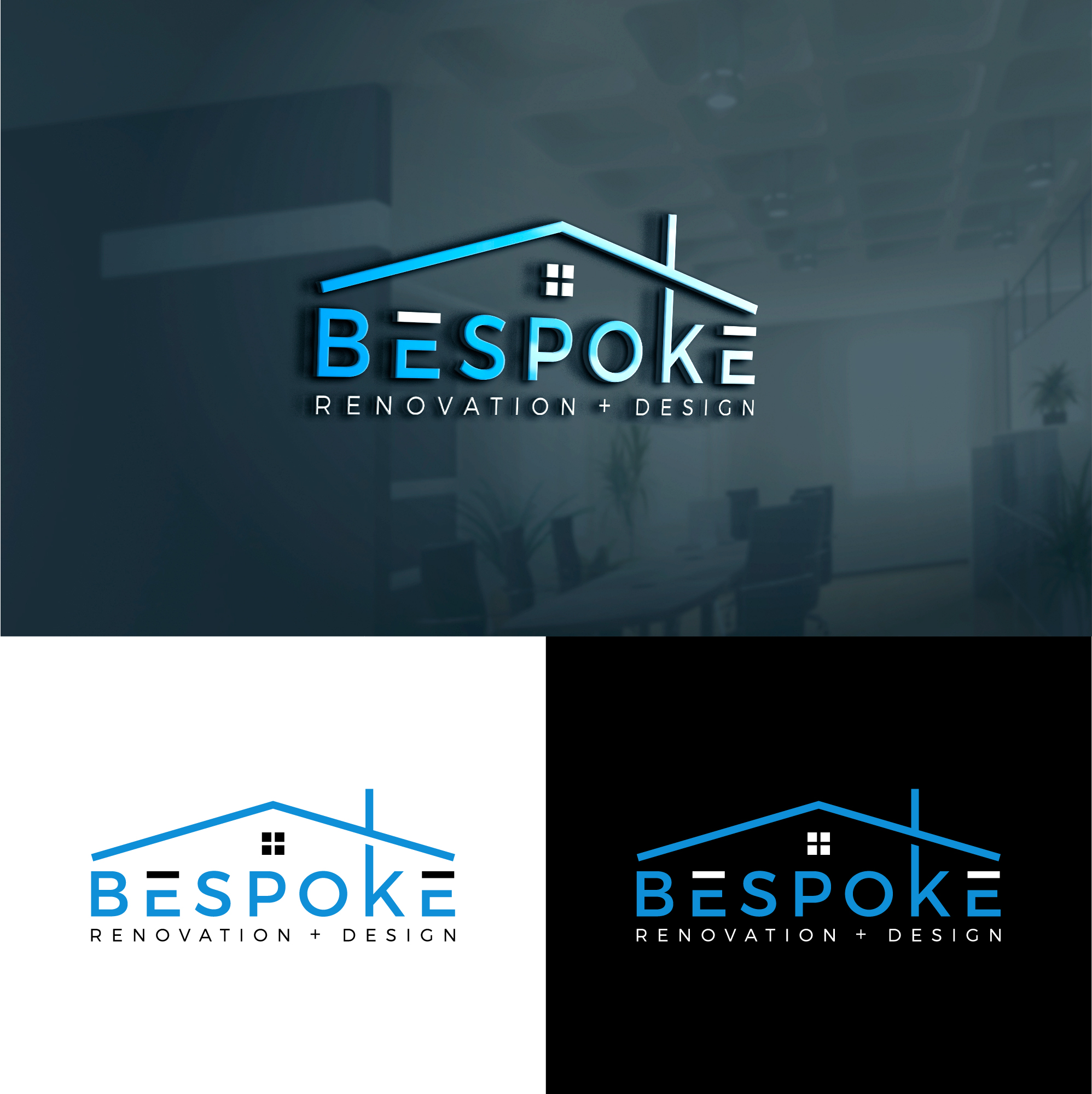 Logo Design by sushsharma99 for Bespoke Renovation + Design LLC | Design #32473260