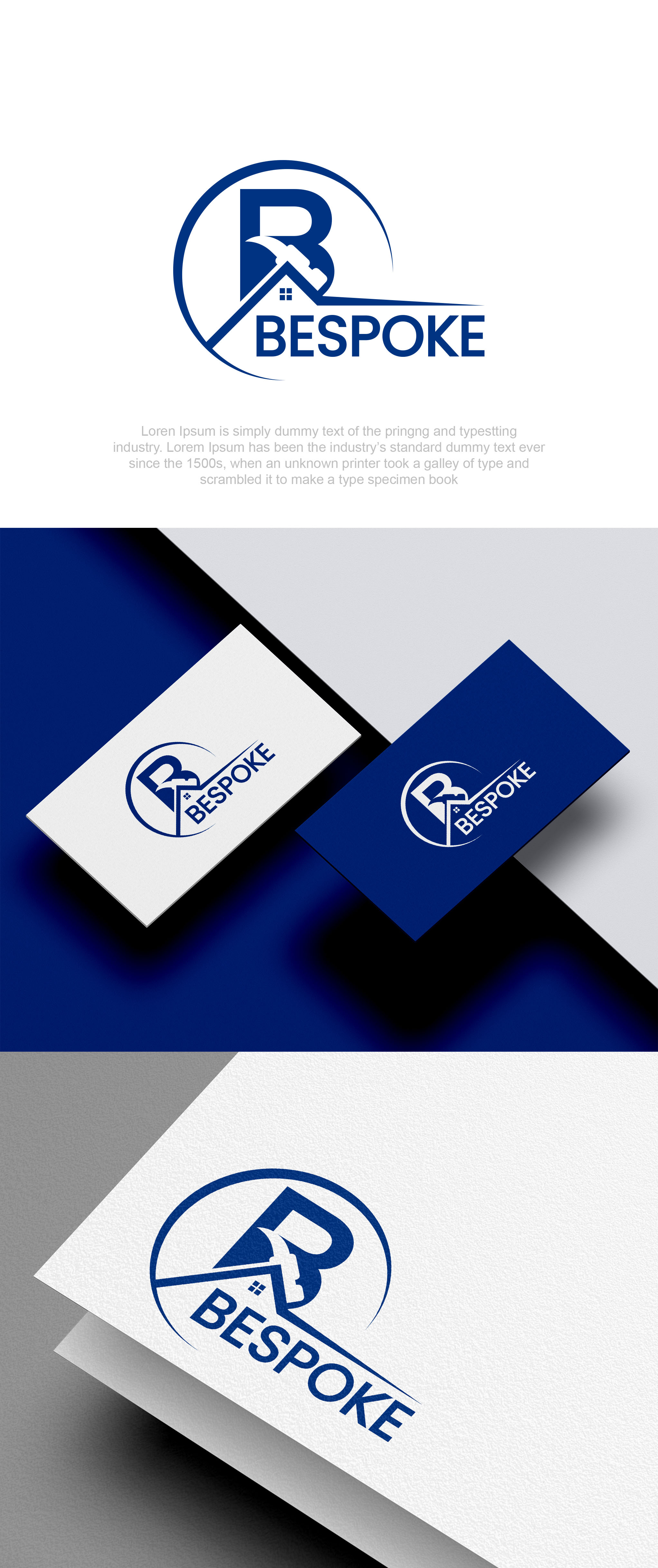 Logo-Design von aexoagency für Bespoke Renovation + Design LLC | Design #32472509