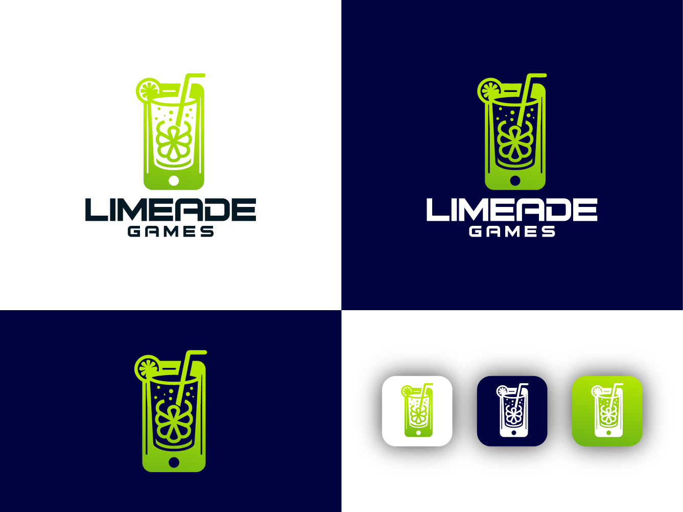 Logo Design by Ahnaf Labib for Limeade Games | Design #32478114