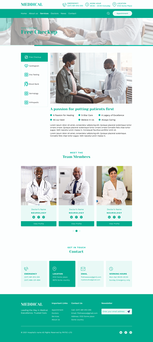 Design Wix par Mohtasham H pour ce projet | Design : #32548874