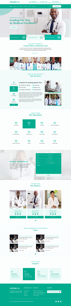 Wix Design by Mohtasham H for this project | Design: #32548876