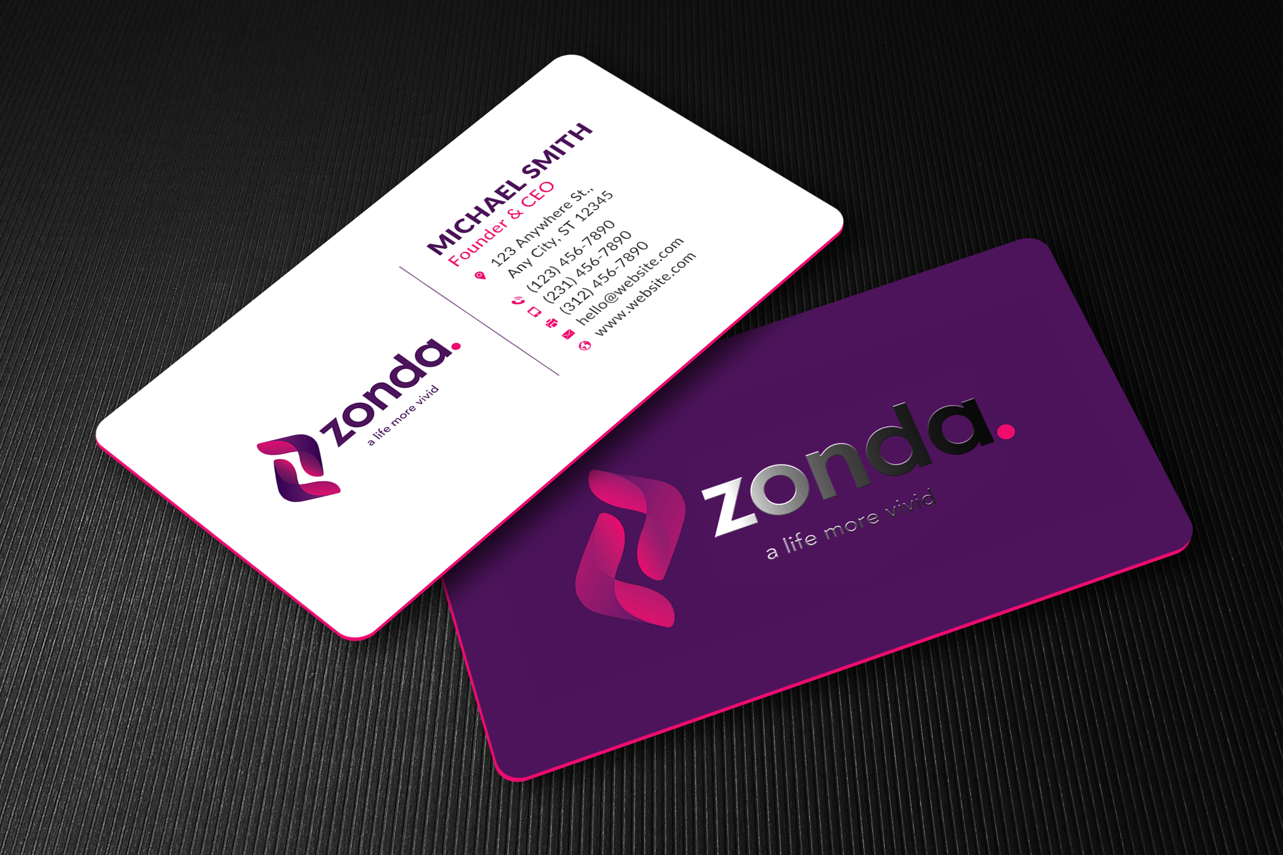 Business Card Design by Sun Moon Graphic Designer for this project | Design #32471696