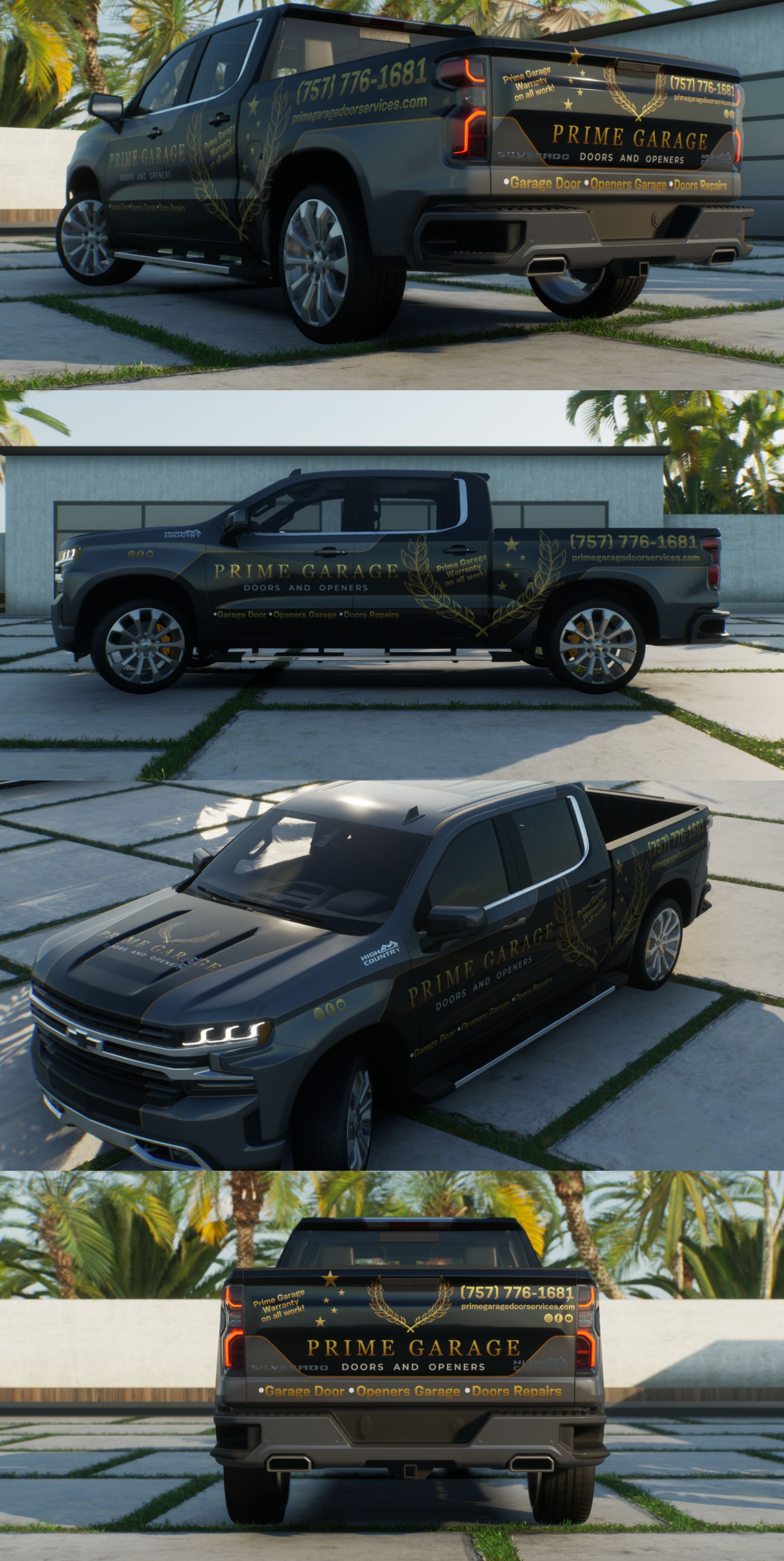 Car Wrap-Design von VEDG für Prime Garage Doors and Openers | Design #32481099