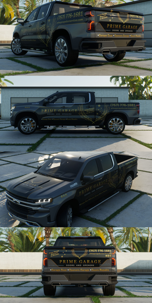 Design de Covering de Véhicule par VEDG pour Prime Garage Doors and Openers | Design : #32481099