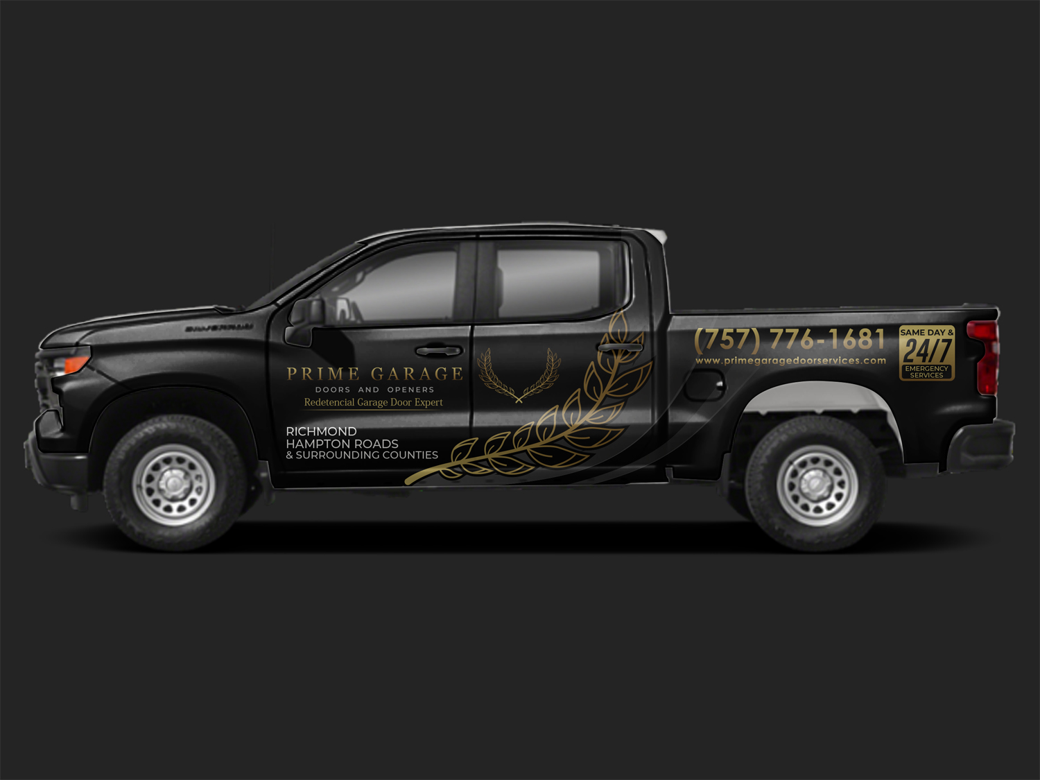 Car Wrap Design by icirotrisna for Prime Garage Doors and Openers | Design #32480775