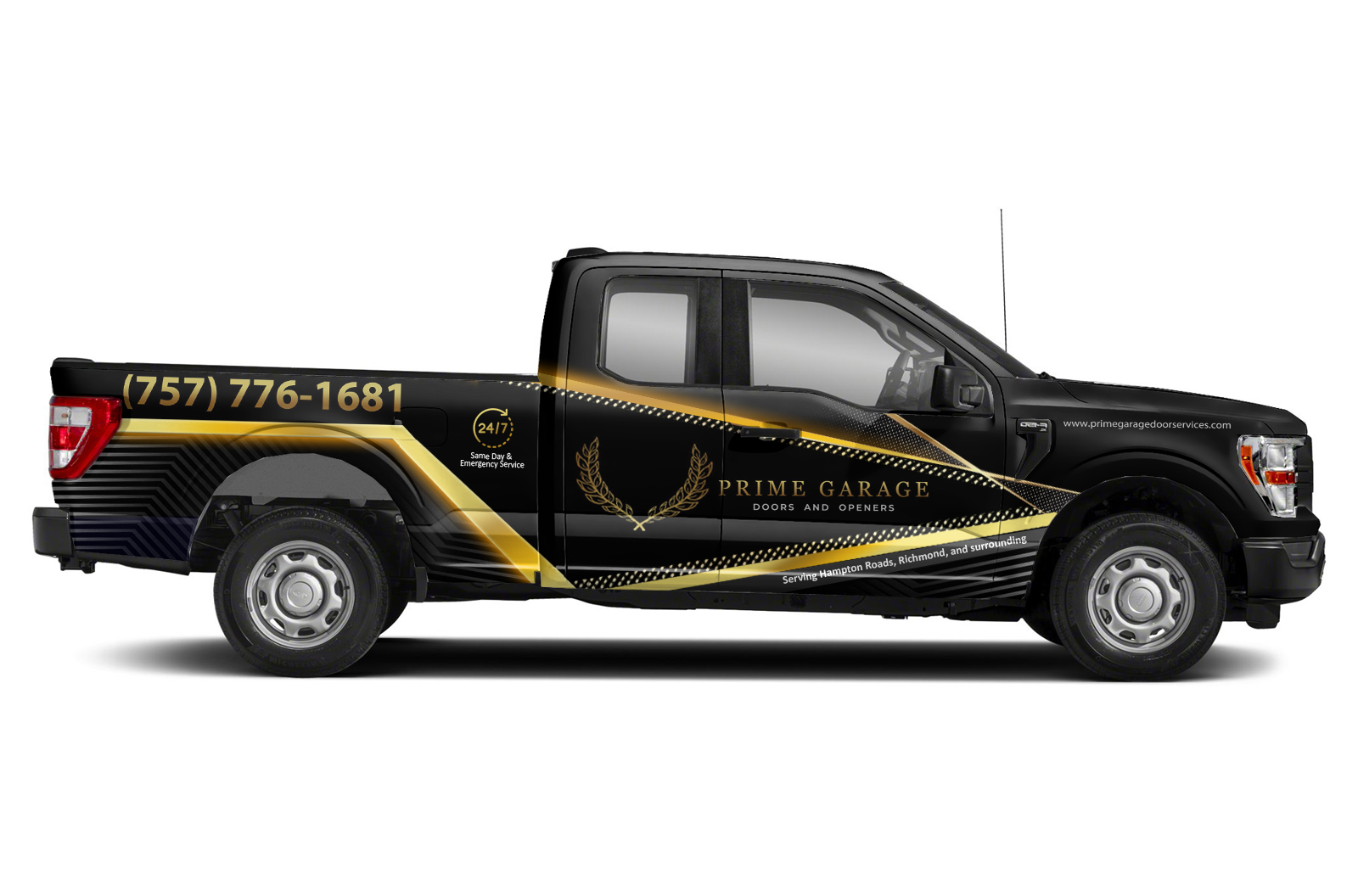 Car Wrap Design by olpattern for Prime Garage Doors and Openers | Design #32483655