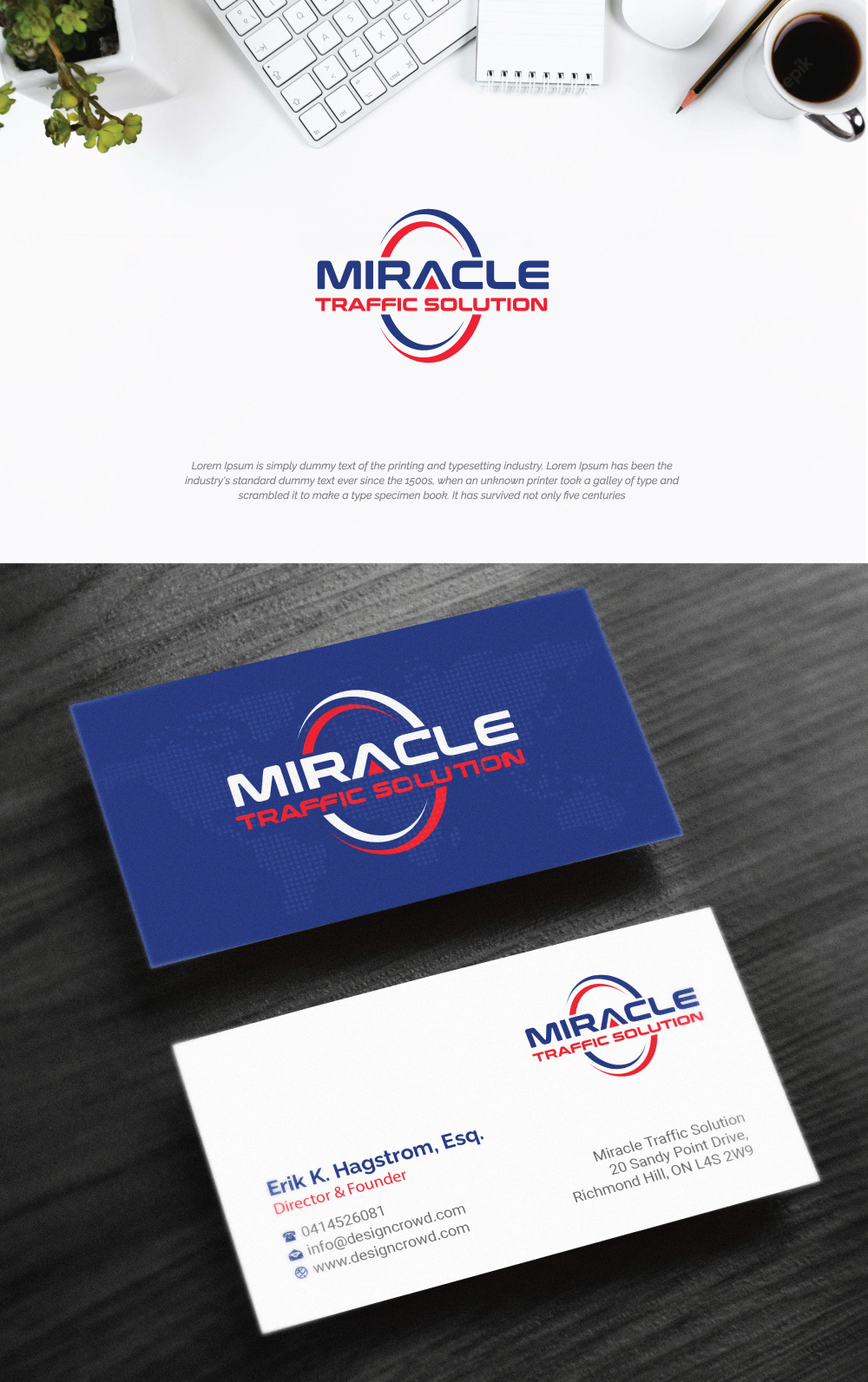 Diseño de Logo por R.design para Miracle Traffic Canada Inc. | Diseño #32494748