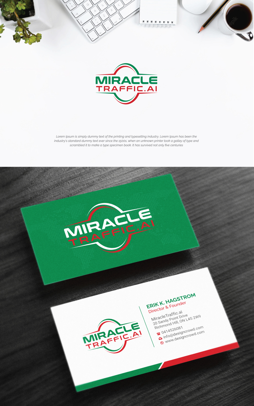 Logo Design by R.design for Miracle Traffic Canada Inc. | Design #32527640