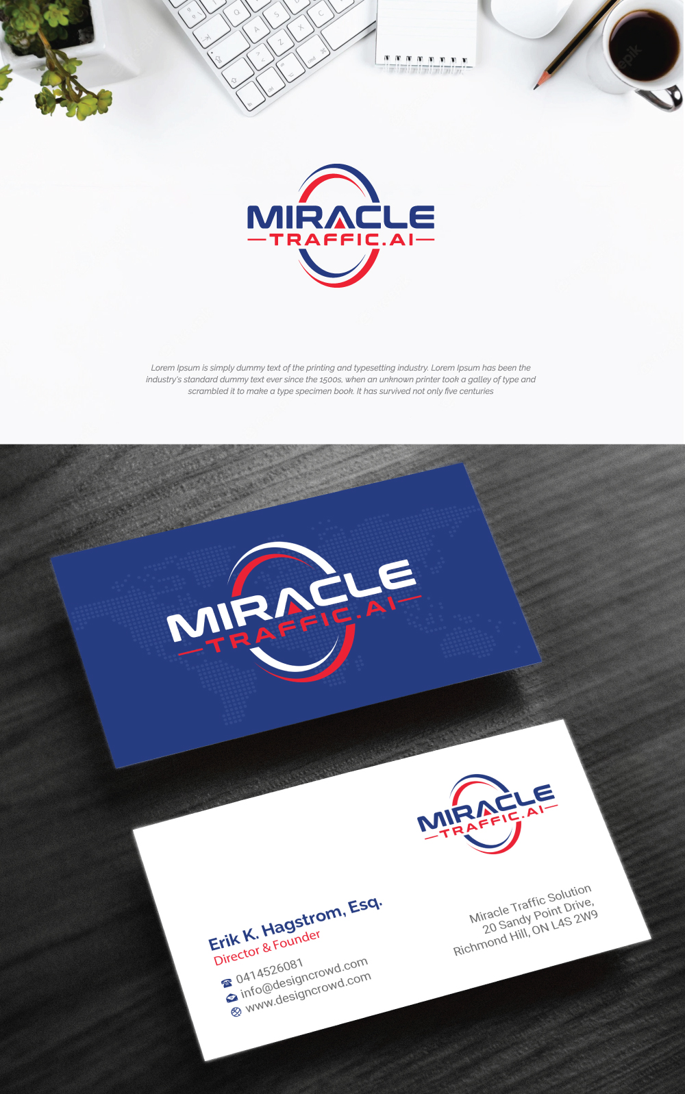 Logo Design by R.design for Miracle Traffic Canada Inc. | Design #32658416