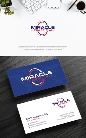 Logo Design by R.design for Miracle Traffic Canada Inc. | Design: #32658416
