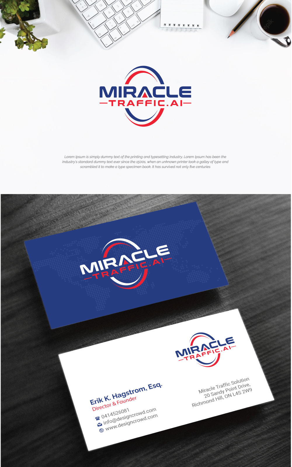 Logo Design by R.design for Miracle Traffic Canada Inc. | Design #32658467