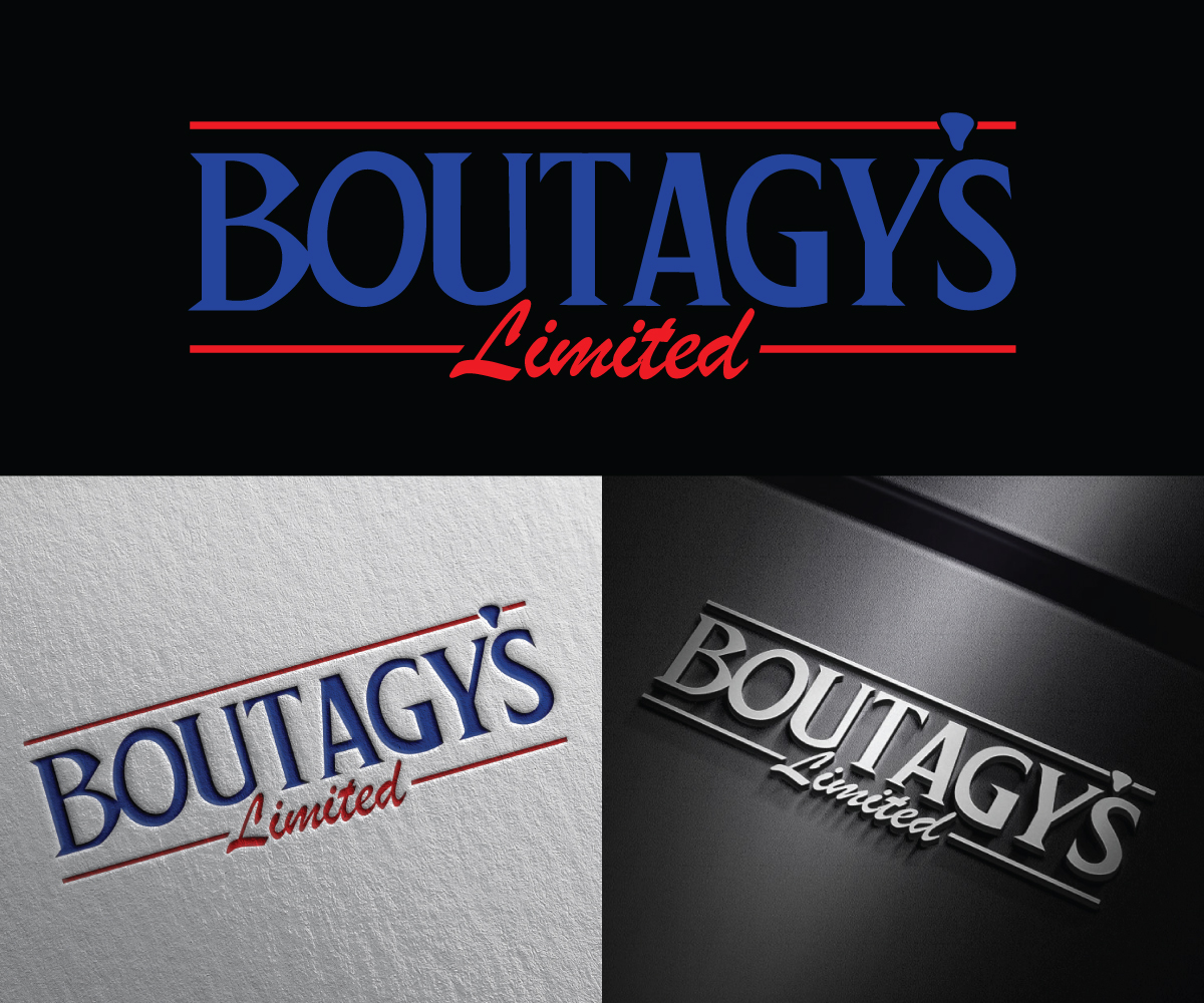 Logo Design by Adi Graphics for Boutagy's Ltd | Design #32488068