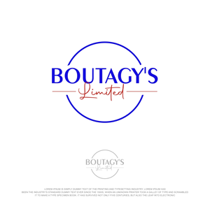 Logo Design by Loknath for Boutagy's Ltd | Design: #32506862