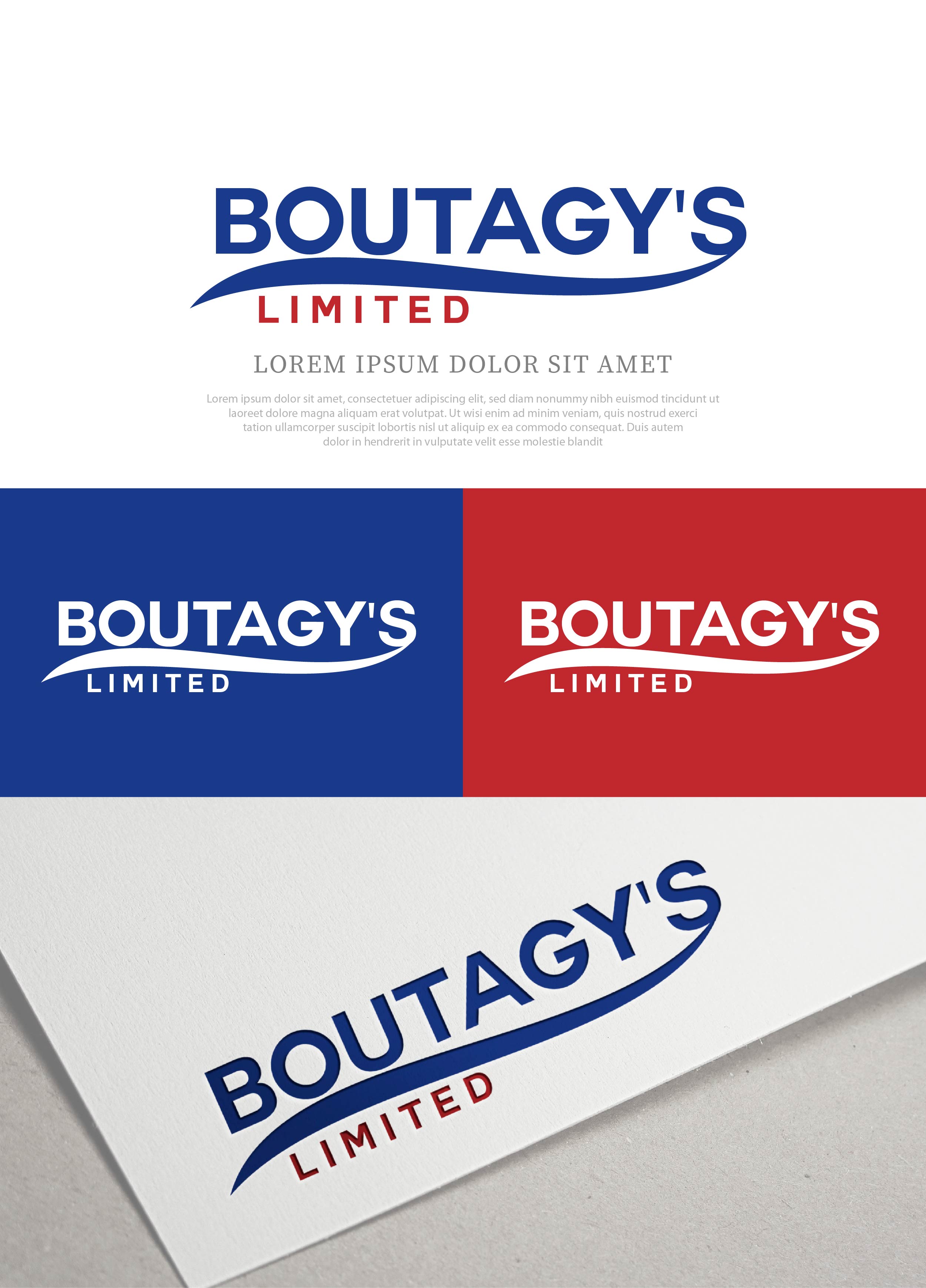 Logo Design by NasarLogo for Boutagy's Ltd | Design #32525128