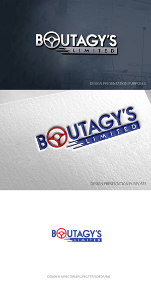 Logo Design by zebronicgraphic for Boutagy's Ltd | Design: #32480823