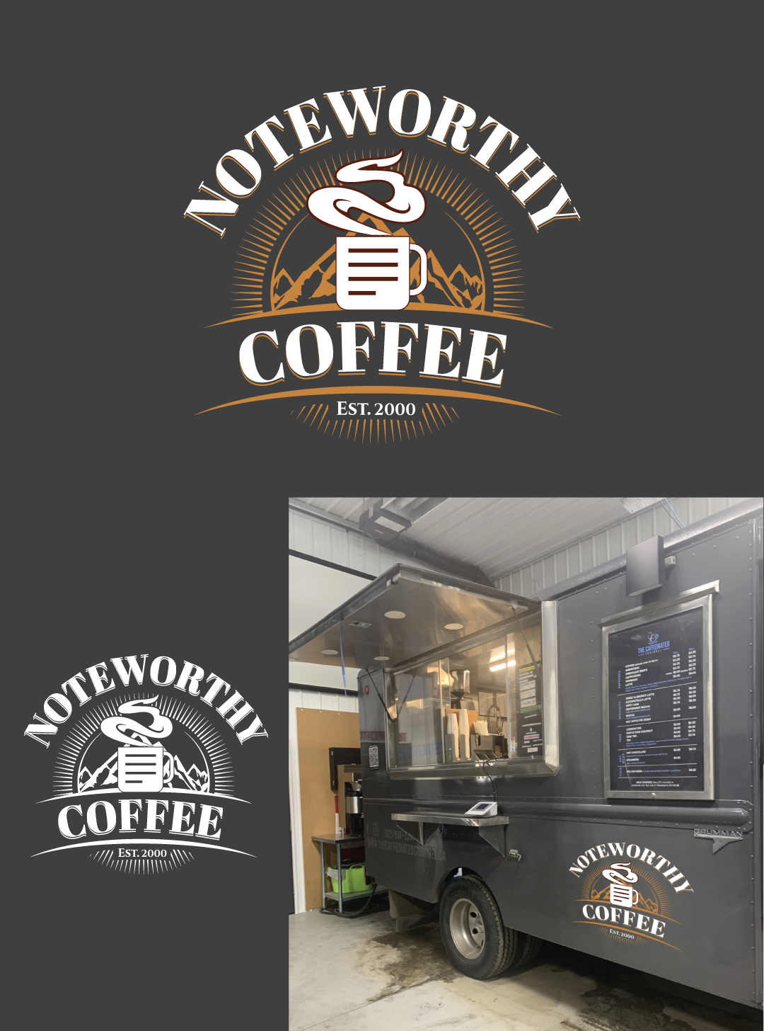 Logo Design by Truediss for Noteworthy Coffee | Design #32522553