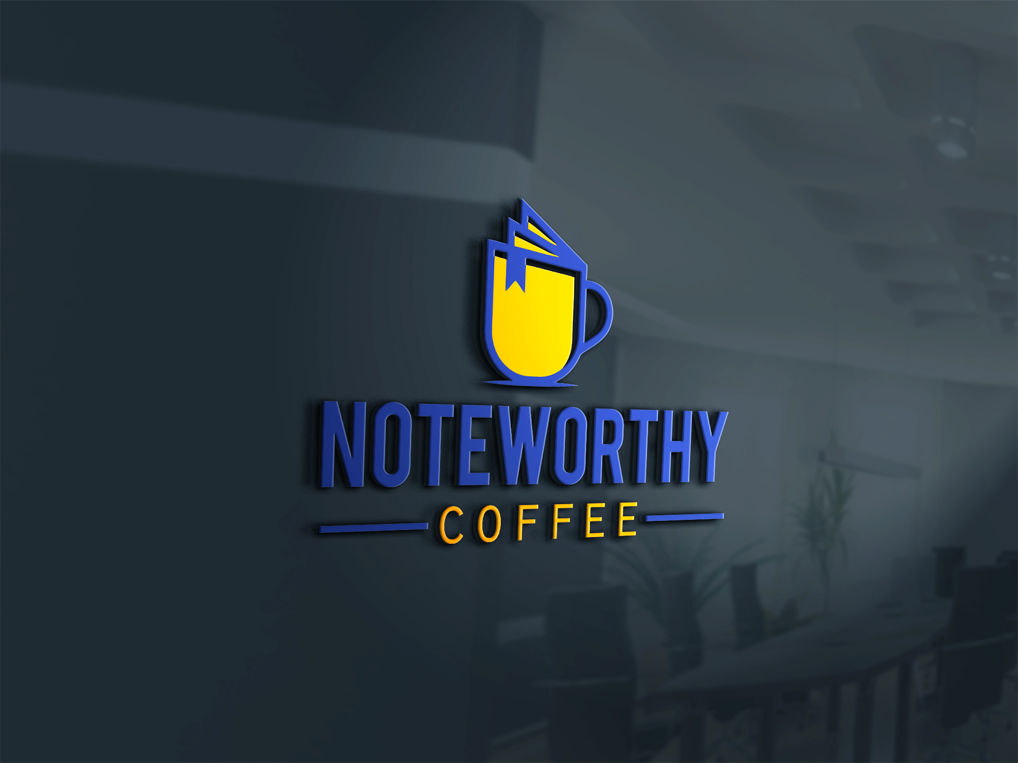 Logo Design by Bedell for Noteworthy Coffee | Design #32520039