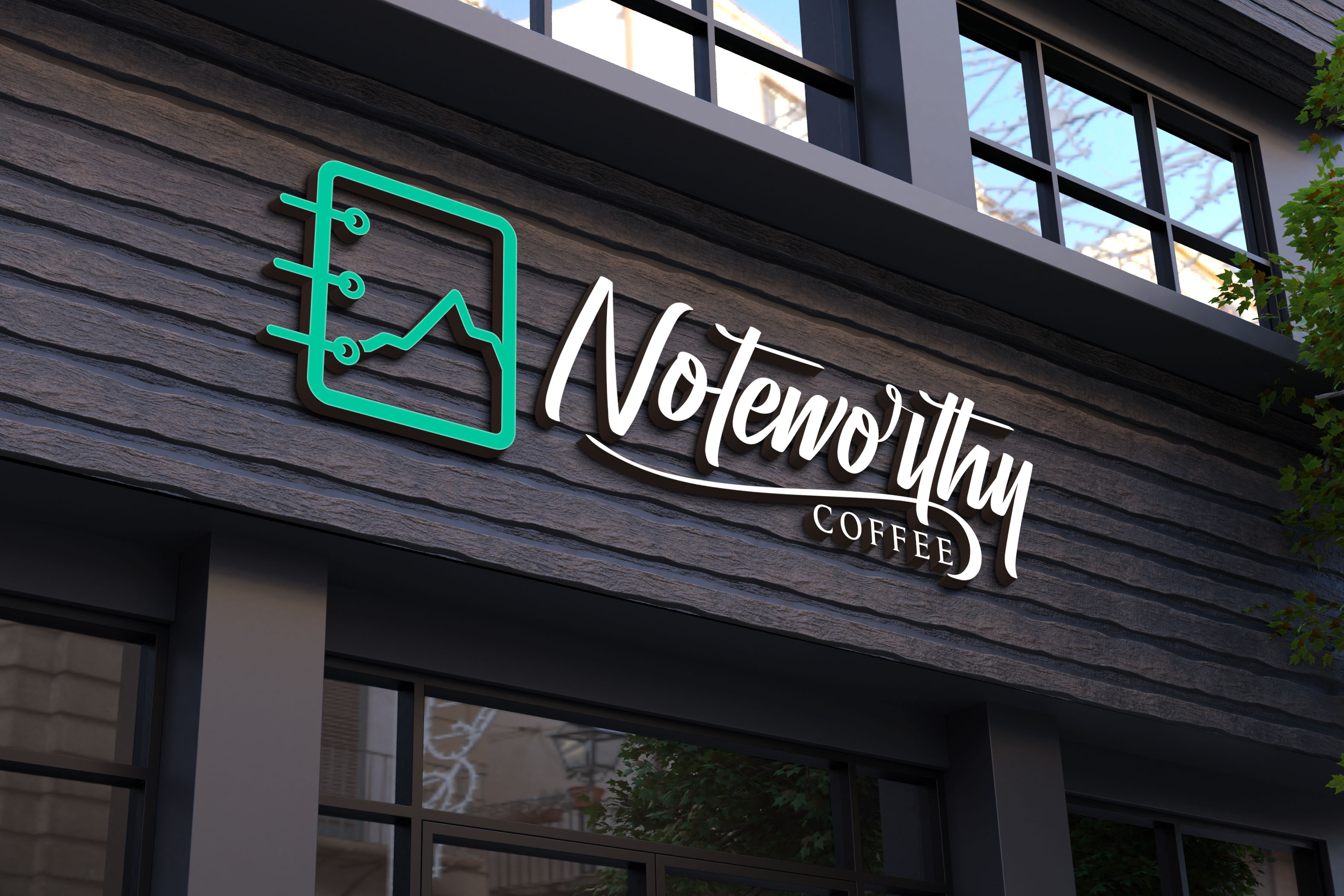 Logo Design by Kavth for Noteworthy Coffee | Design #32528594