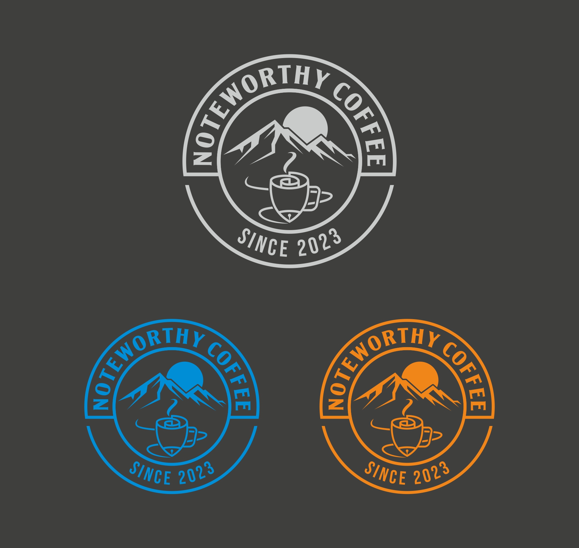 Logo Design by 1206studio for Noteworthy Coffee | Design #32476296