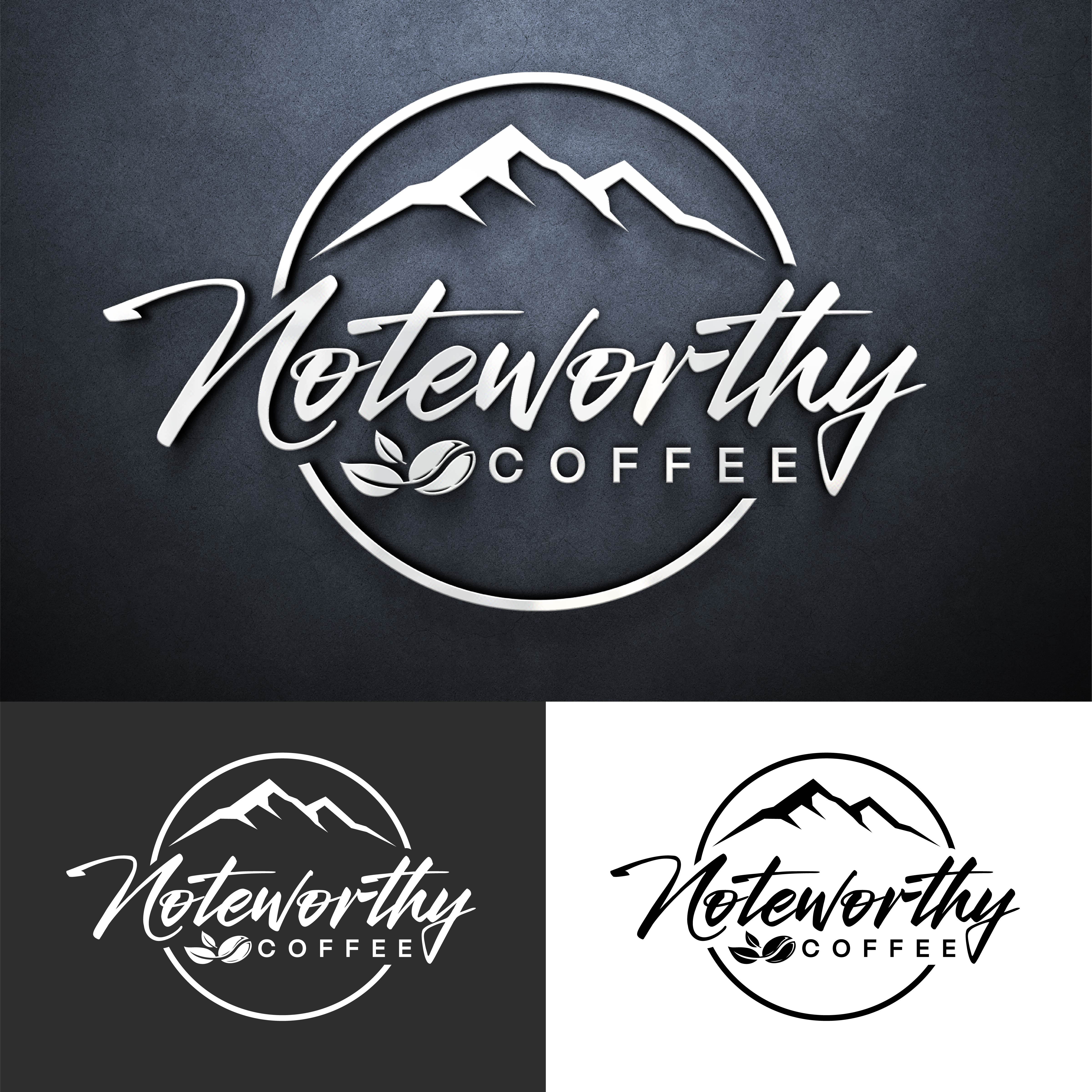 Logo Design by John Mark Arts for Noteworthy Coffee | Design #32475685