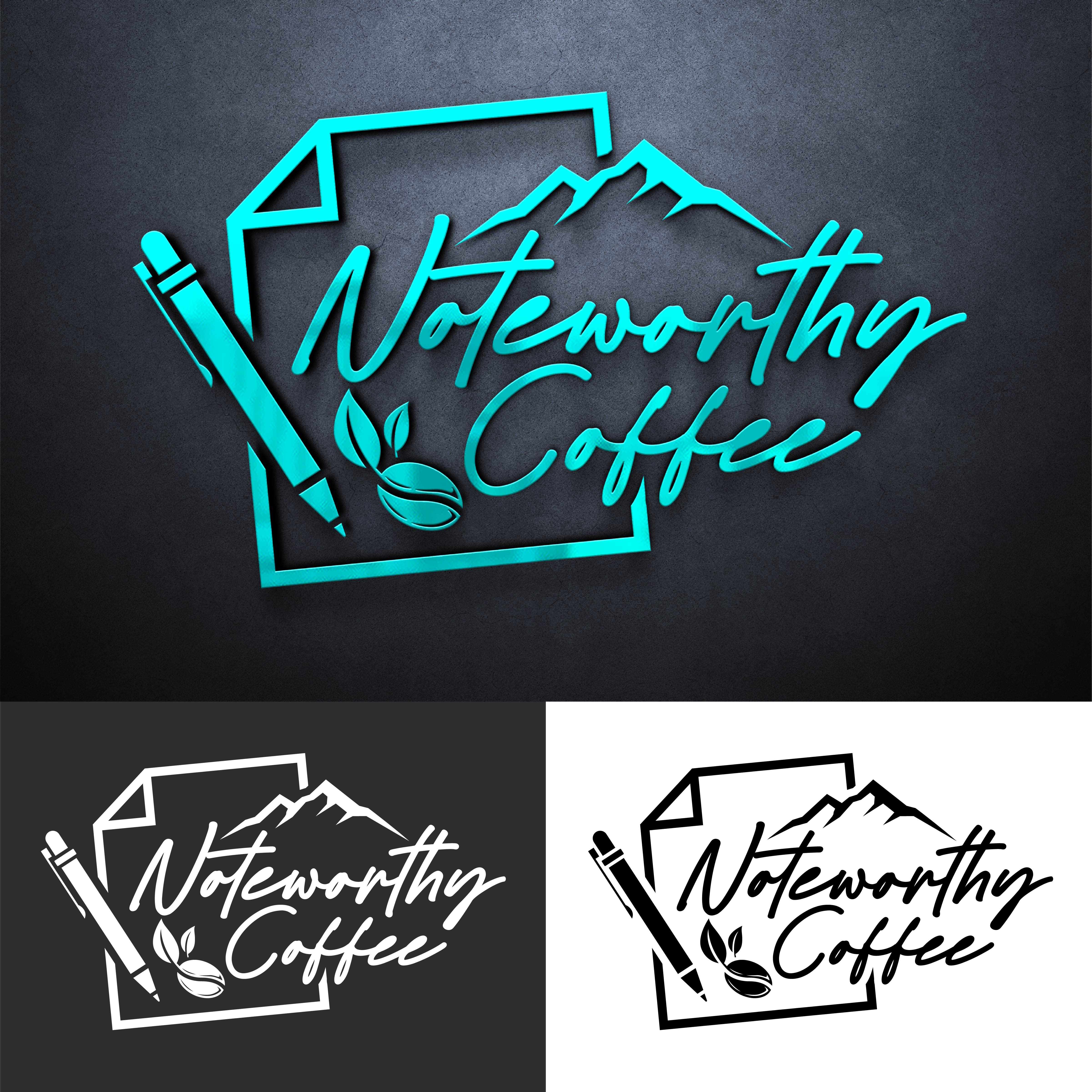 Logo-Design von John Mark Arts für Noteworthy Coffee | Design #32503231