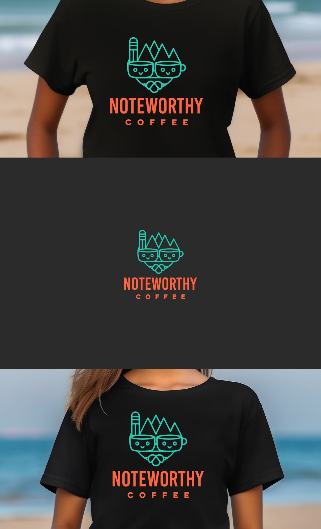 Logo Design by GLDesigns for Noteworthy Coffee | Design #32475363