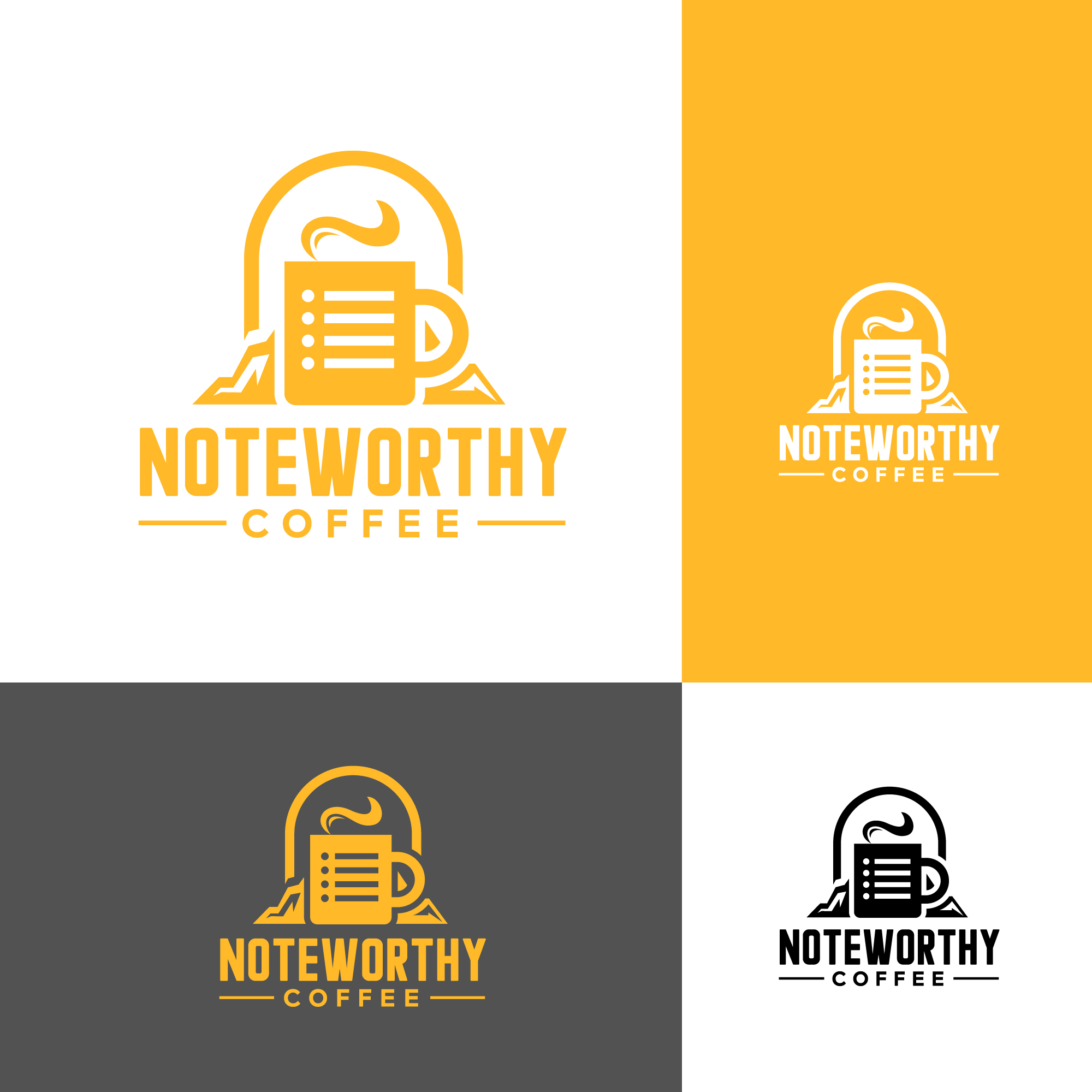 Logo Design by Transformed Design Inc. for Noteworthy Coffee | Design #32485135