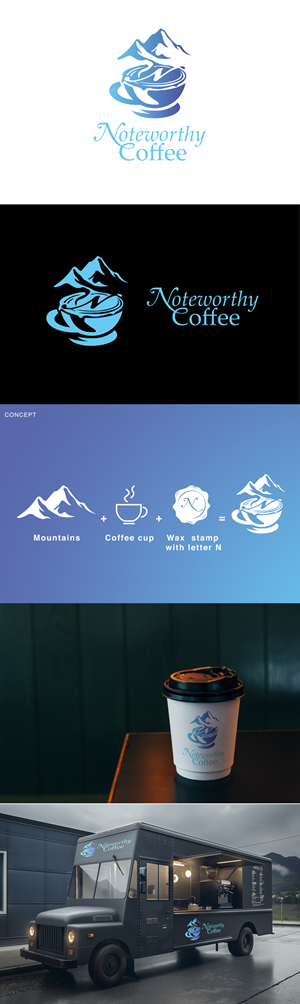 Diseño de Logo por Svitlana Fox para Noteworthy Coffee | Diseño: #32522636