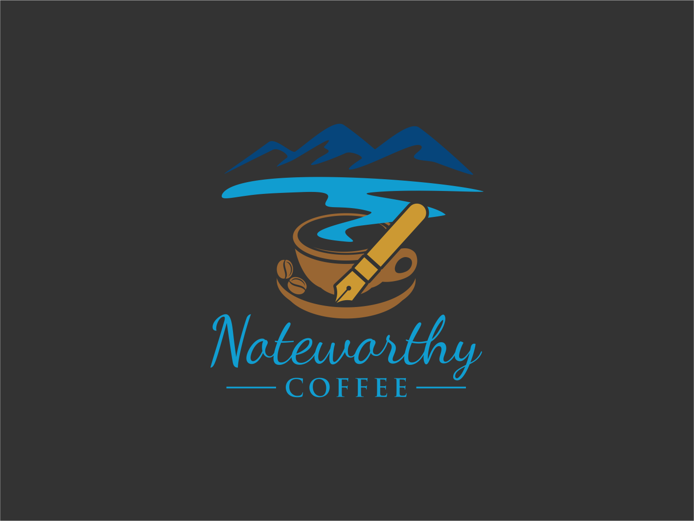 Logo Design by BNdesigner for Noteworthy Coffee | Design #32479059