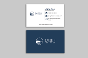 Visitenkarten-Design von Abhishek Paul für dieses Projekt | Design: #32484074