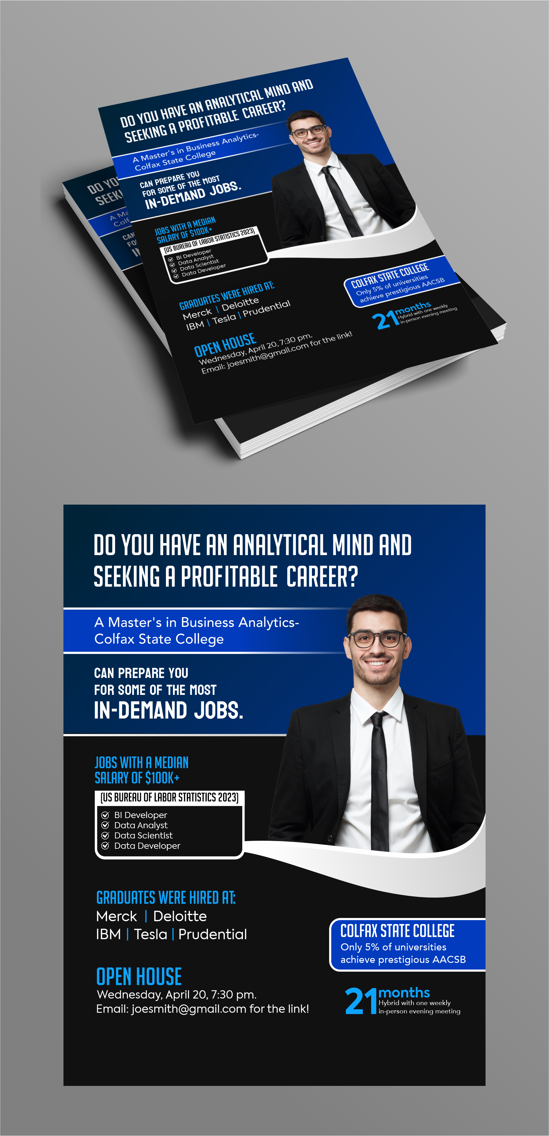 Flyer-Design von Excellar Hub für dieses Projekt | Design #32504455