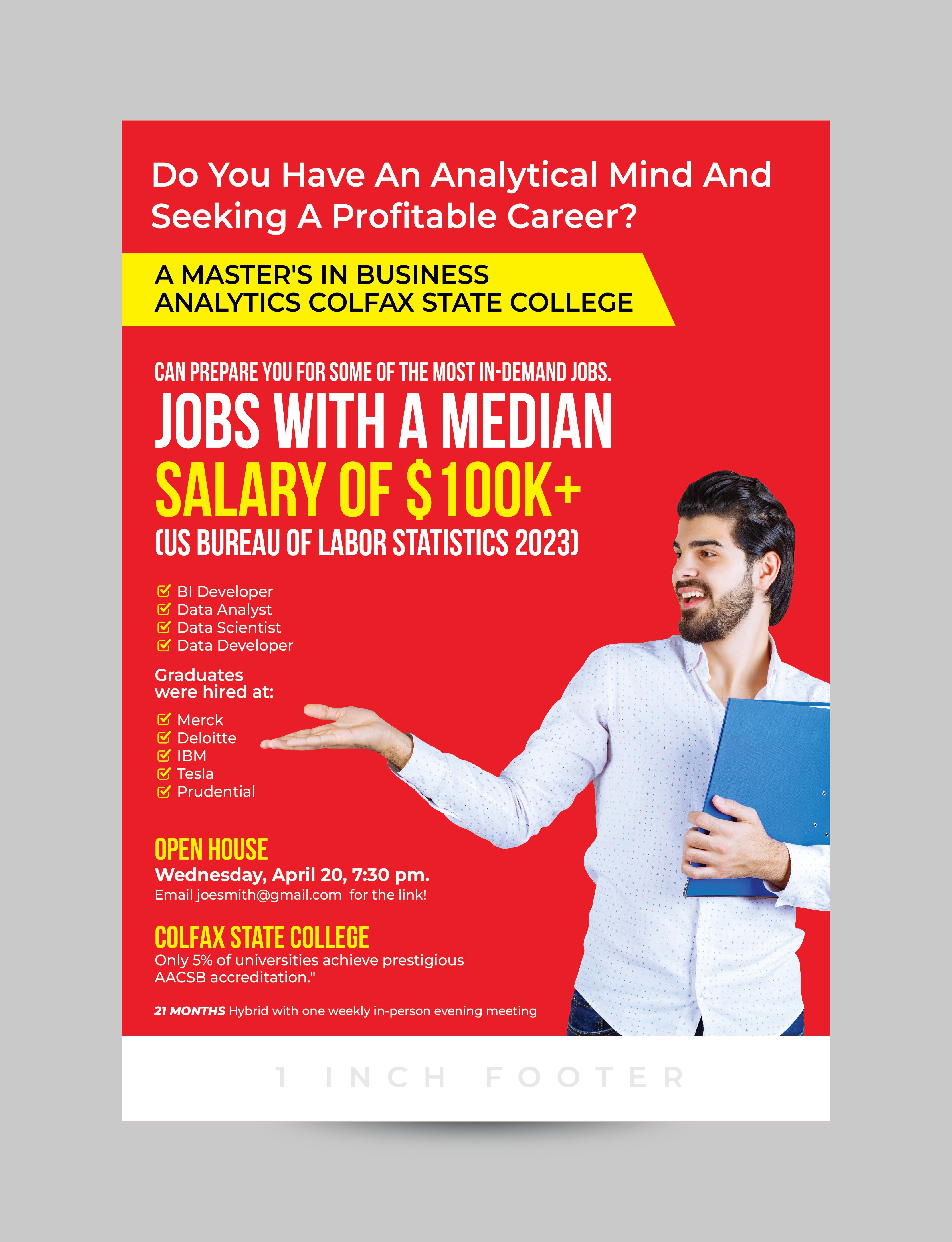 Flyer Design by 3Guys for this project | Design #32501957