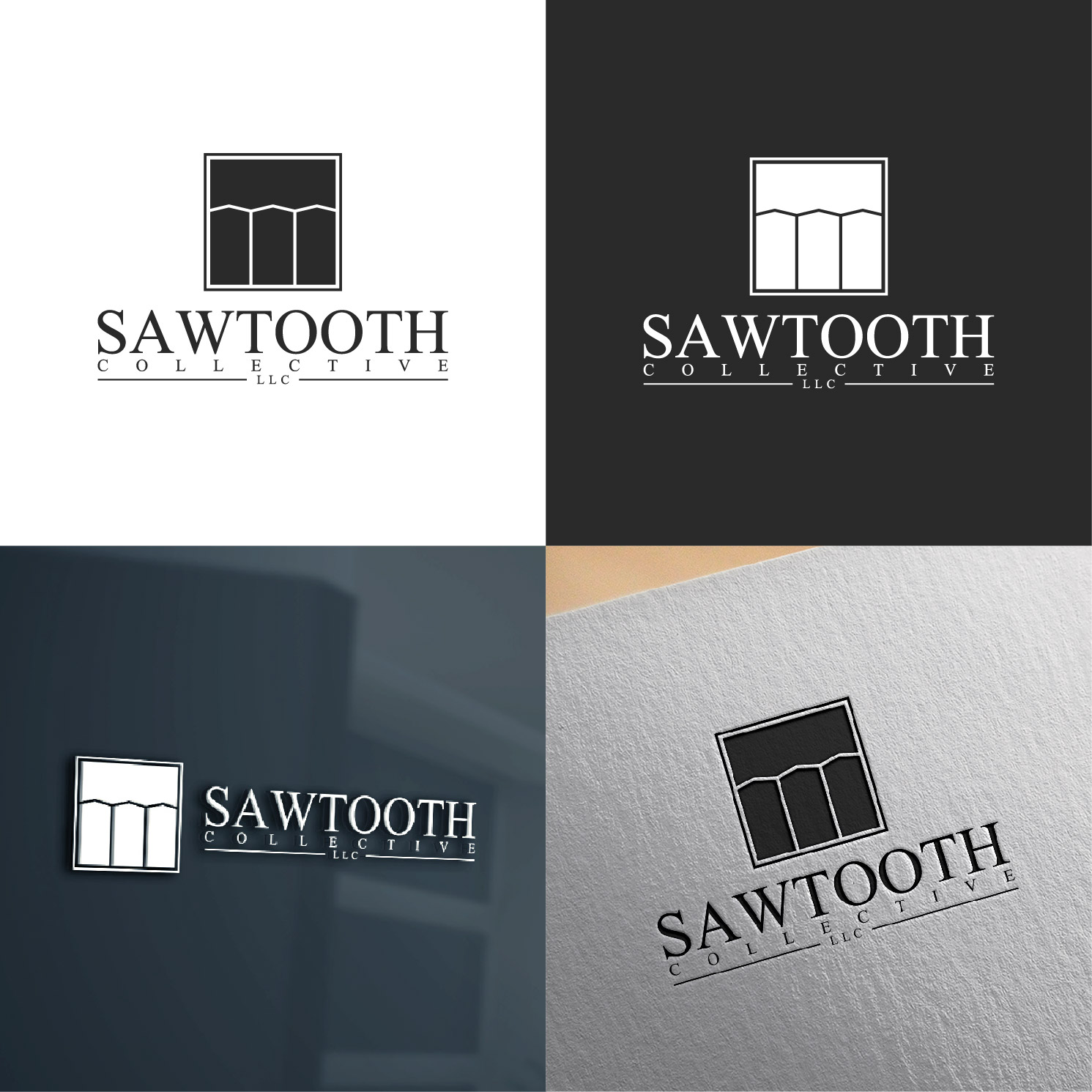 Logo Design by 4tech services for SAWTOOTH COLLECTIVE LLC. | Design #32478323