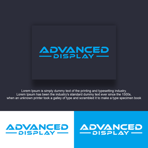 Logo Design by Abigaill_design for Advanced Display LLC. | Design: #32490814