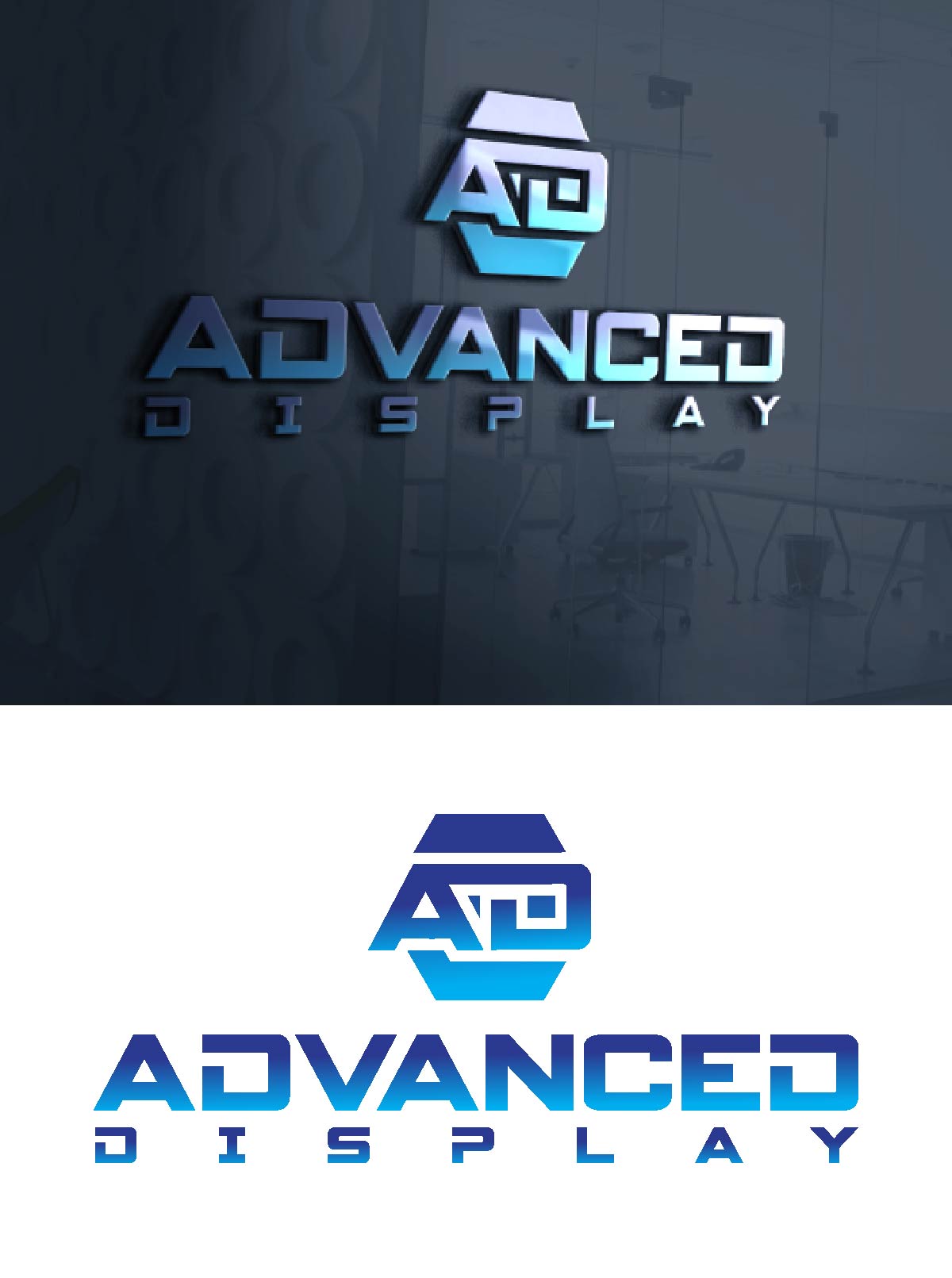 Logo Design by fly  design for Advanced Display LLC. | Design #32482523