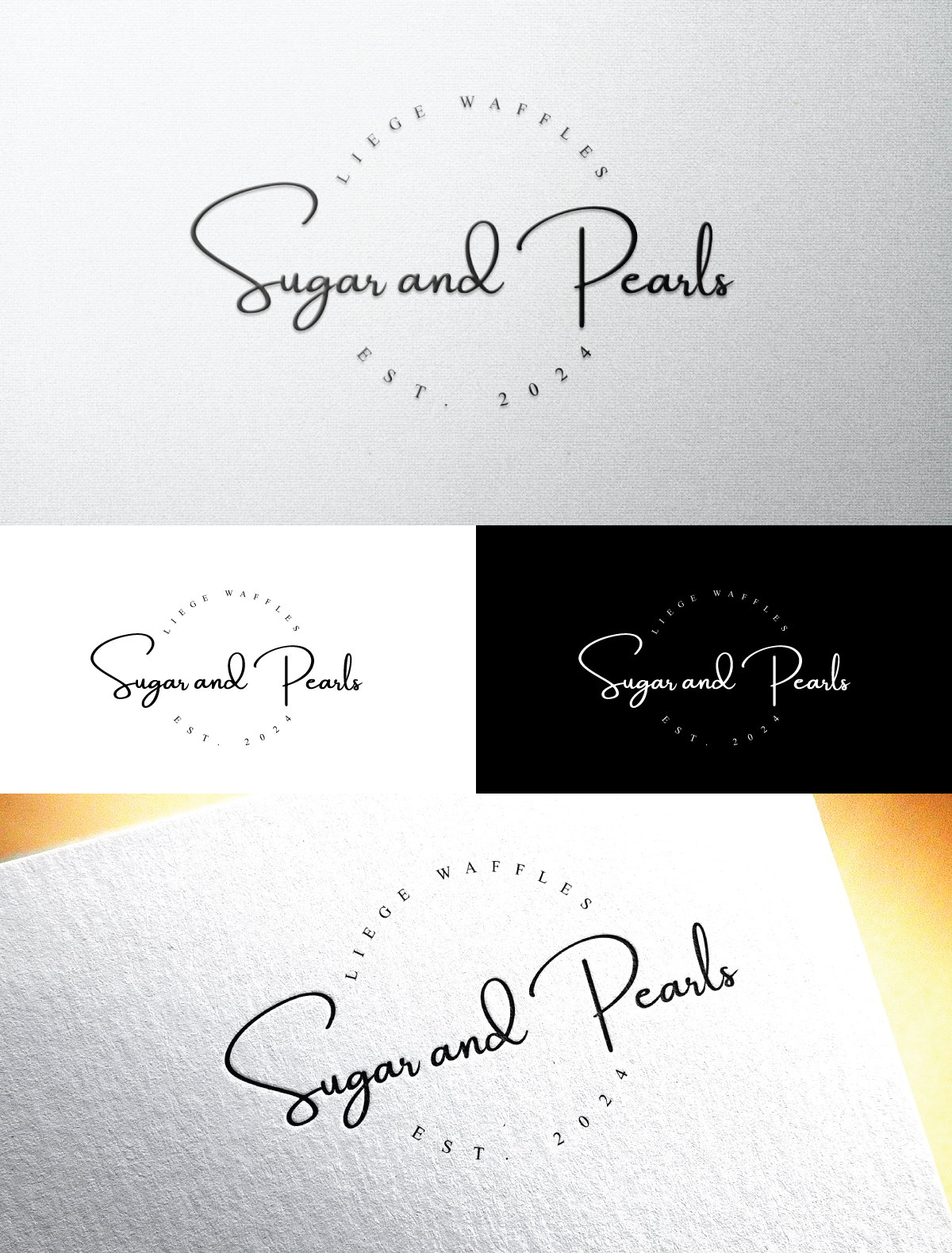 Diseño de Logo por sol design2 para Sugar and Pearls, LLC | Diseño #32486918