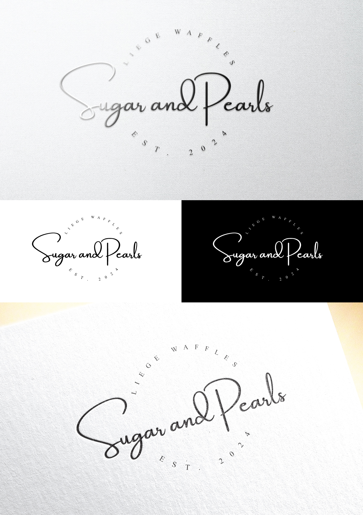 Diseño de Logo por sol design2 para Sugar and Pearls, LLC | Diseño #32501378