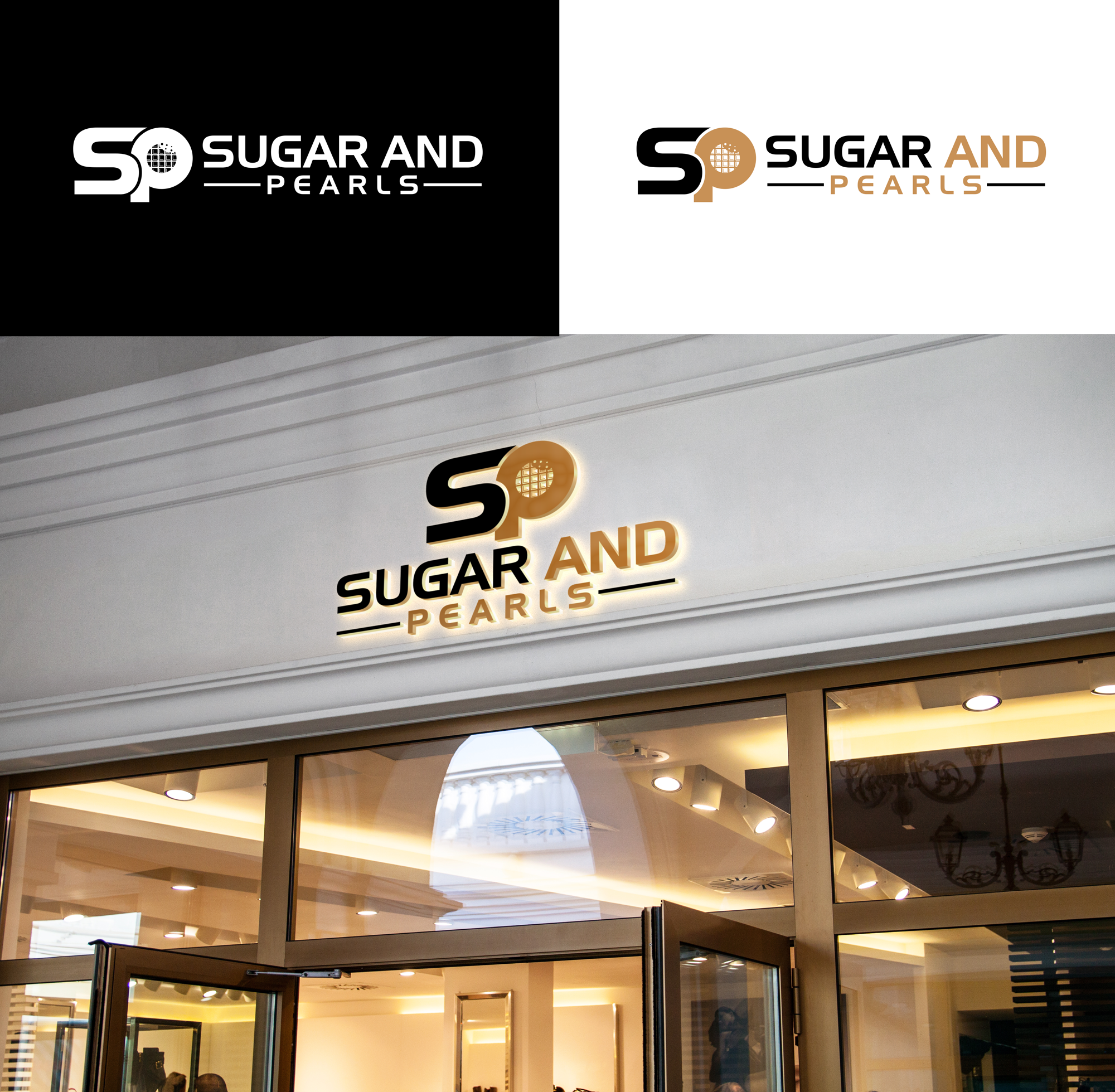 Logo Design by RA-bica for Sugar and Pearls, LLC | Design #32505300