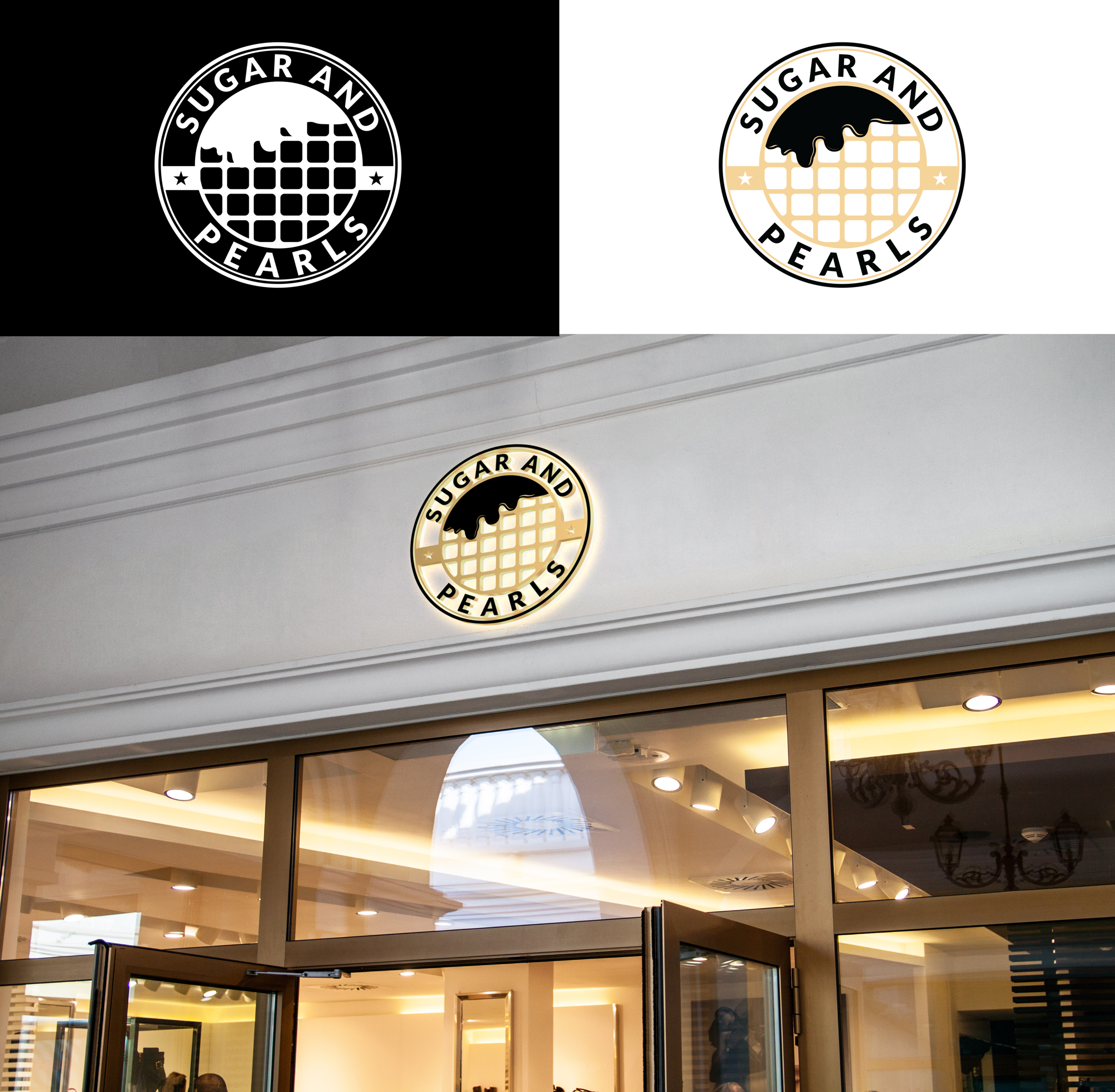 Logo Design by RA-bica for Sugar and Pearls, LLC | Design #32505302