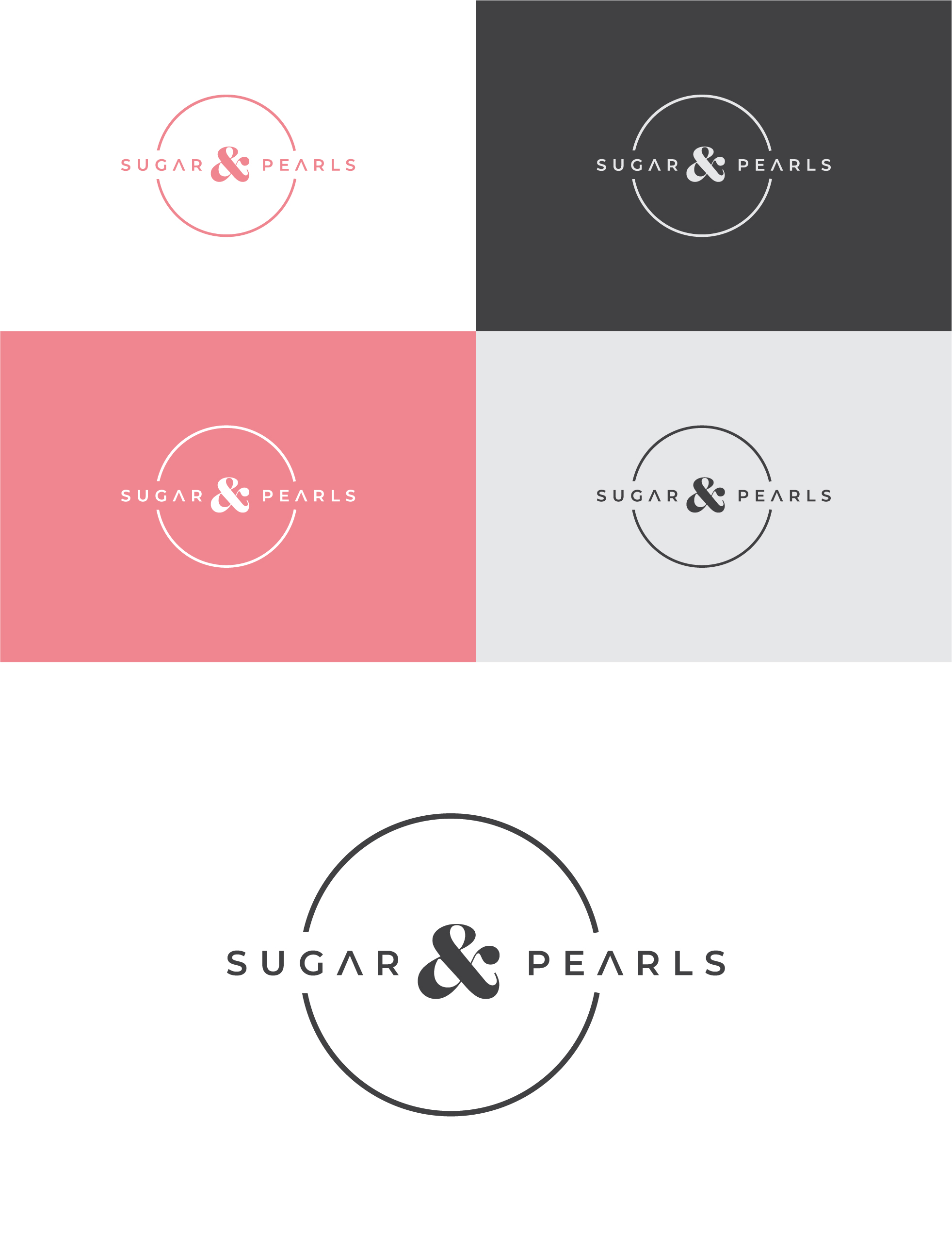 Logo Design by Joseph Kebede for Sugar and Pearls, LLC | Design #32501097