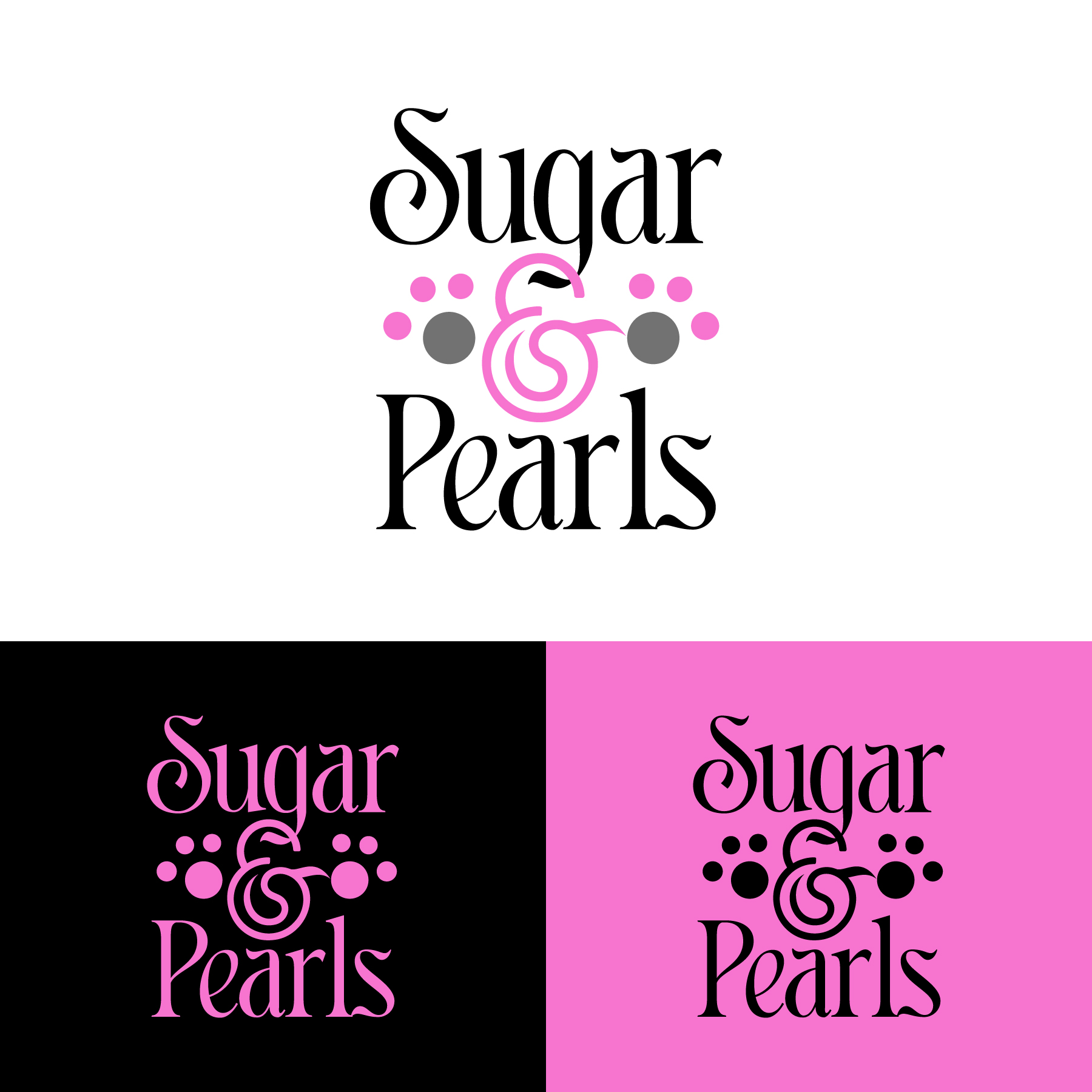 Logo Design by debdesign for Sugar and Pearls, LLC | Design #32513221